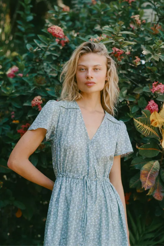 The Dawn Dress Petites | Verte Tulips sold by Christy Dawn