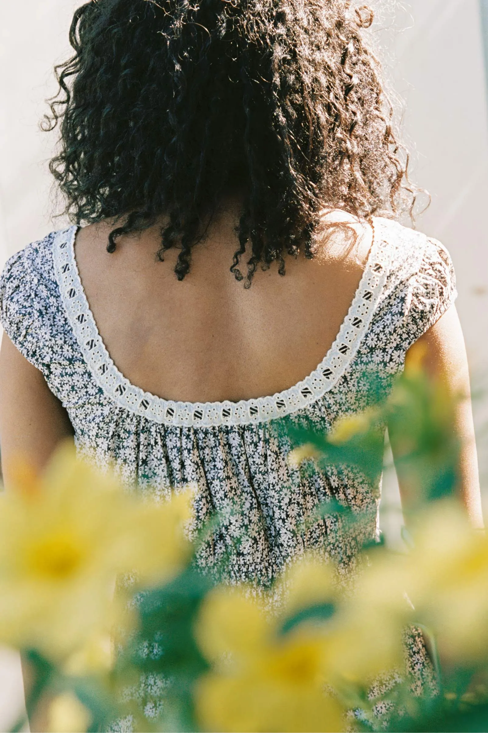 The Kelly Dress Petites | Noir Phlox sold by Christy Dawn product image thumbnail 5