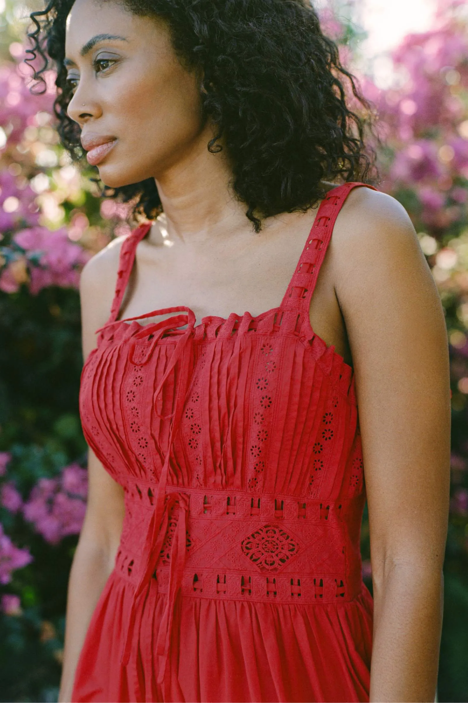 The Larissa Dress | Cherry sold by Christy Dawn