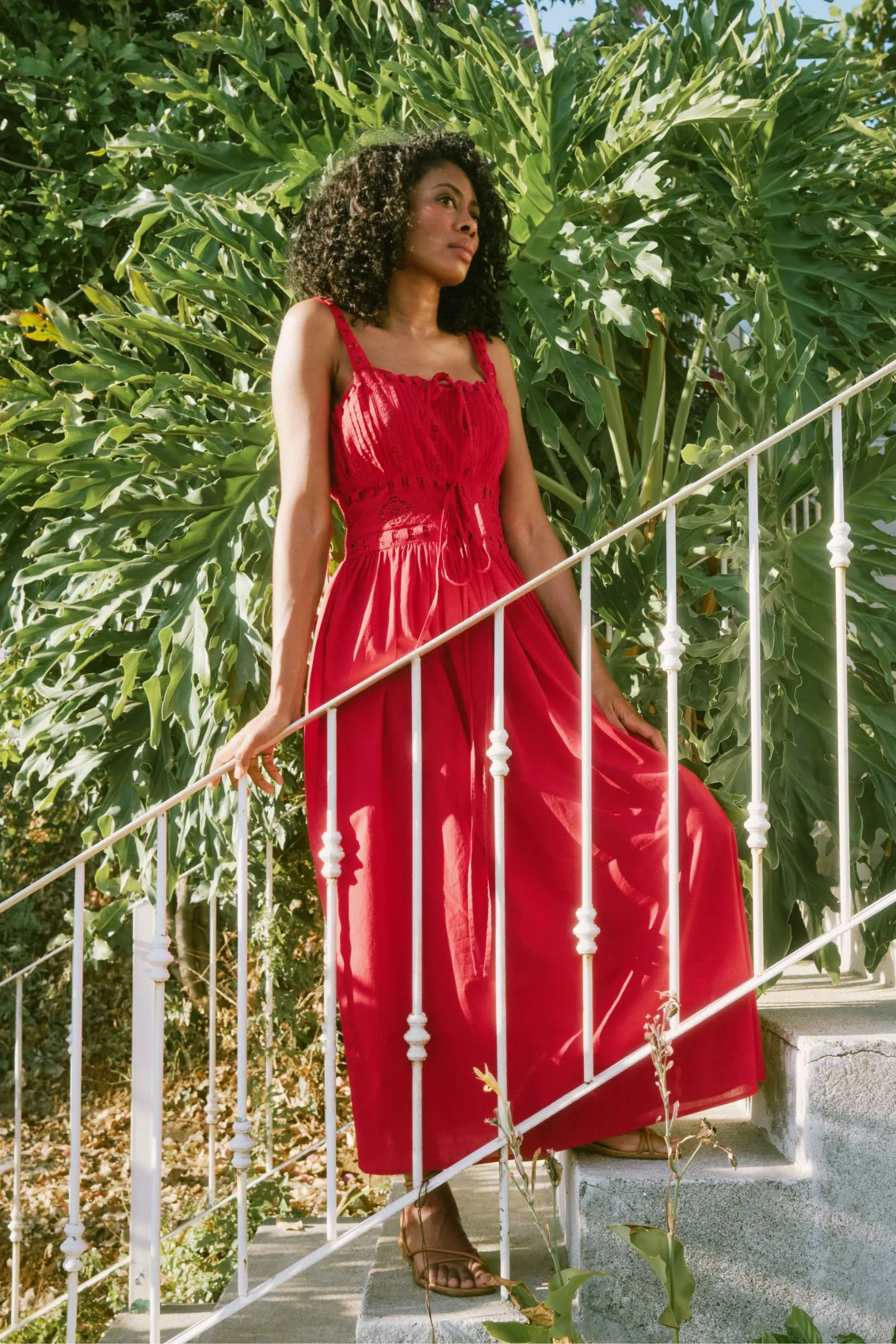 The Larissa Dress | Cherry sold by Christy Dawn product image thumbnail 4