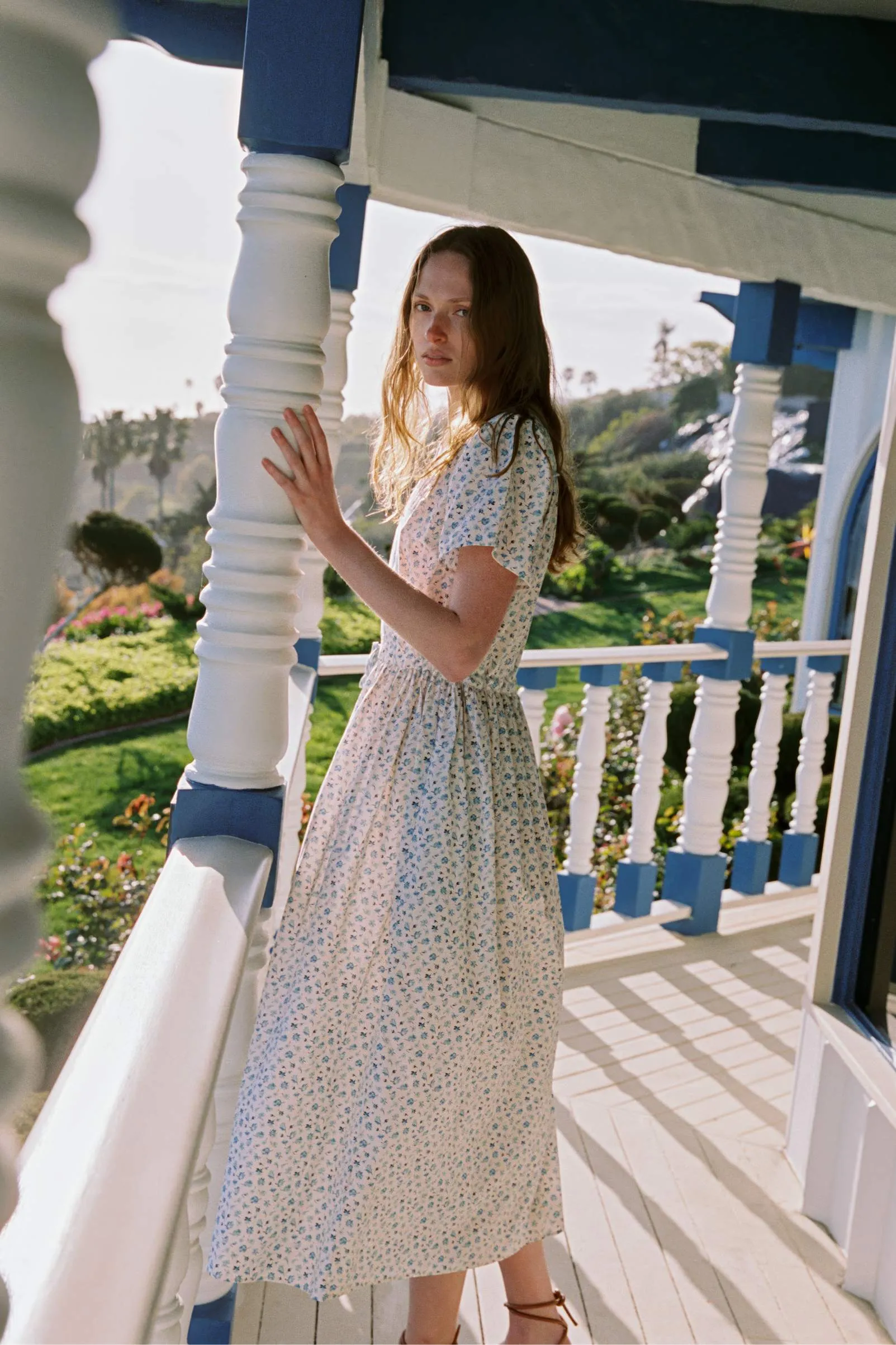 The Dawn Dress Petites | Bleu Tulips sold by Christy Dawn product image thumbnail 3