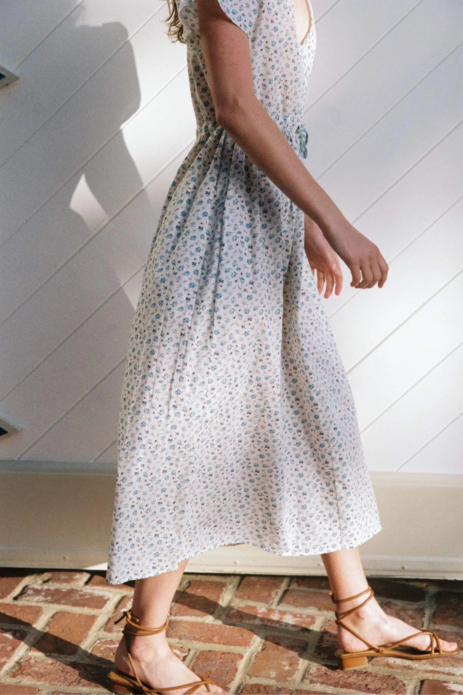 The Dawn Dress Petites | Bleu Tulips sold by Christy Dawn product image thumbnail 4