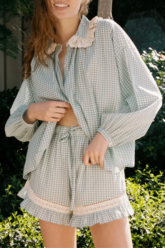 The Cassia Short | Bleu Picnic sold by Christy Dawn