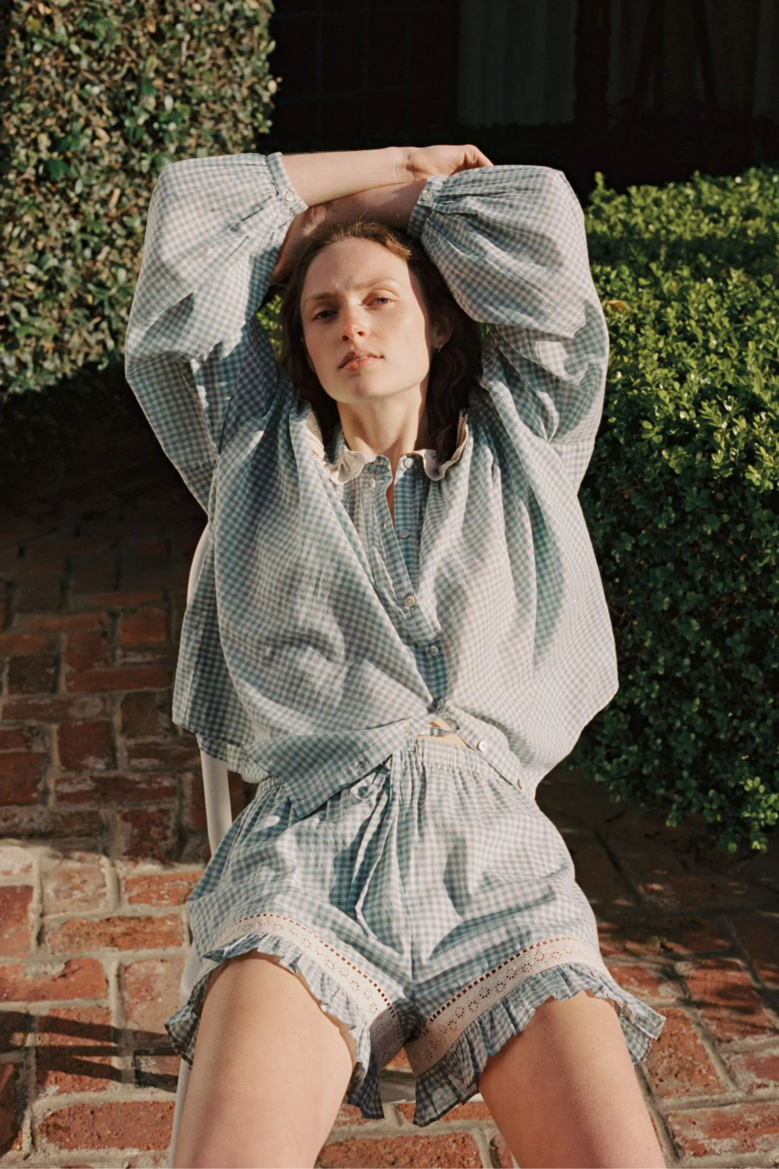 The Ghita Blouse | Bleu Picnic sold by Christy Dawn product image thumbnail 5