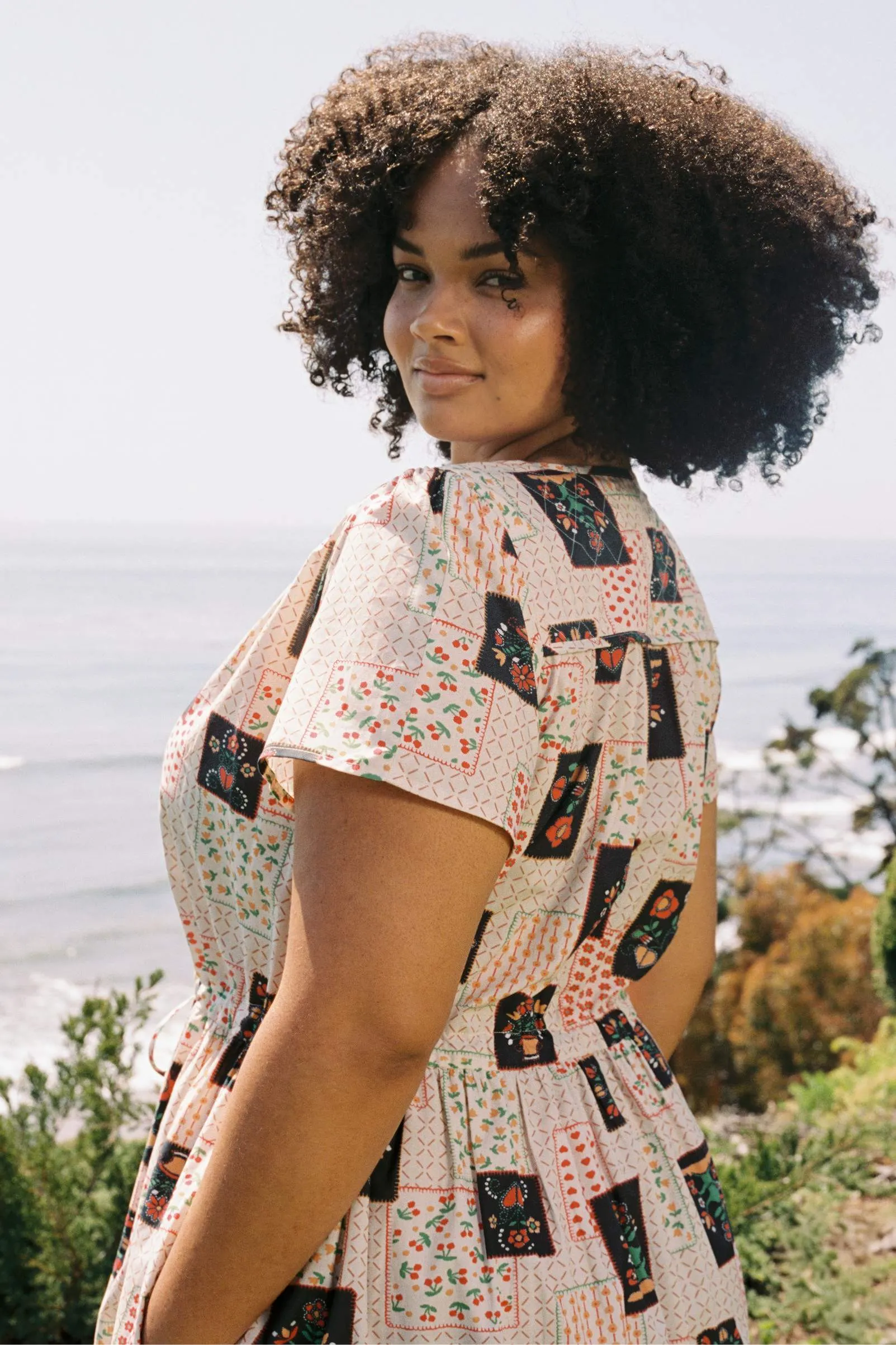 The Dawn Dress Extended | Garden Patchwork sold by Christy Dawn product image thumbnail 3