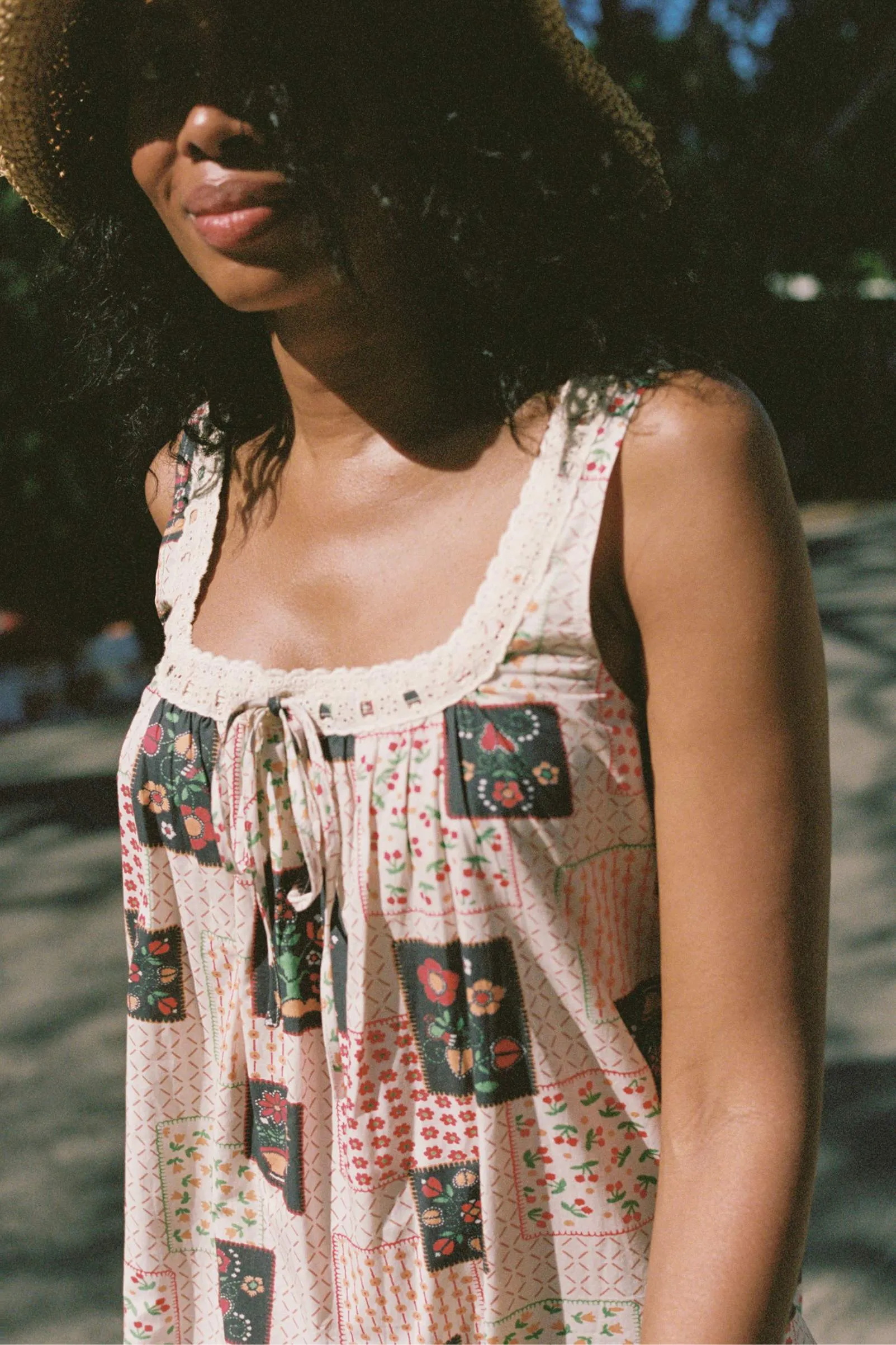 The Sylvie Dress | Garden Patchwork sold by Christy Dawn product image thumbnail 3