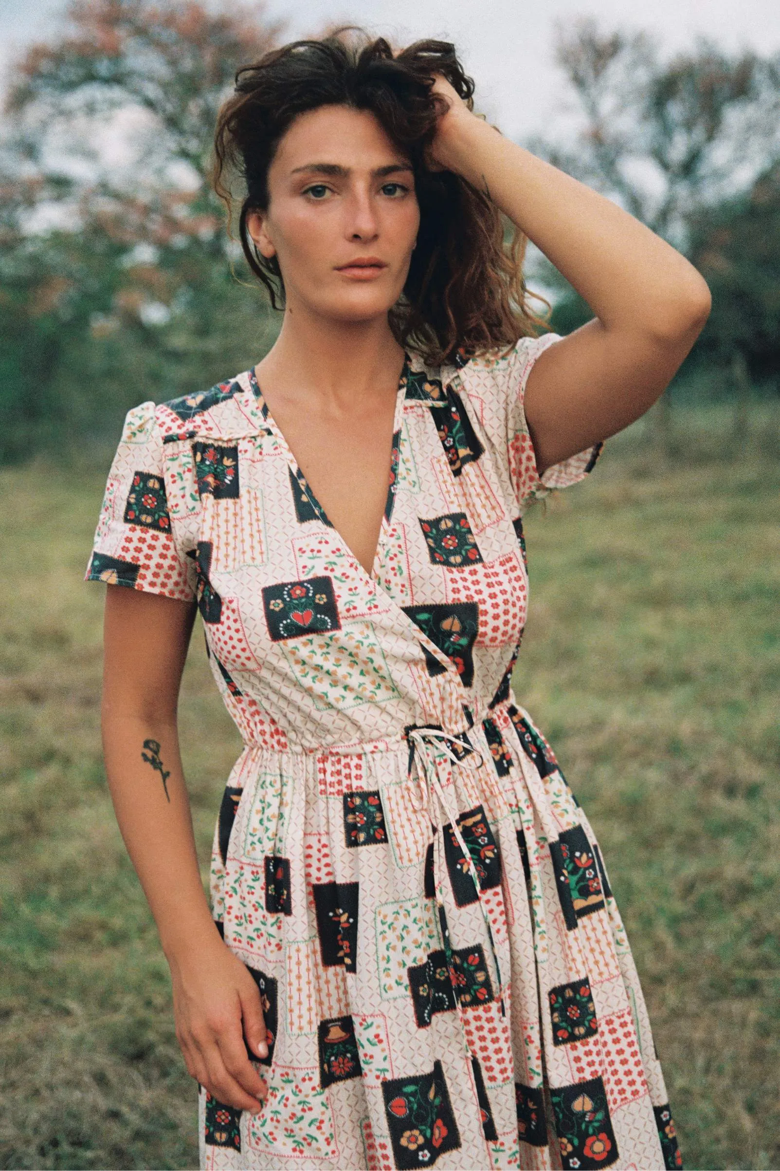 The Dawn Dress | Garden Patchwork sold by Christy Dawn product image thumbnail 3