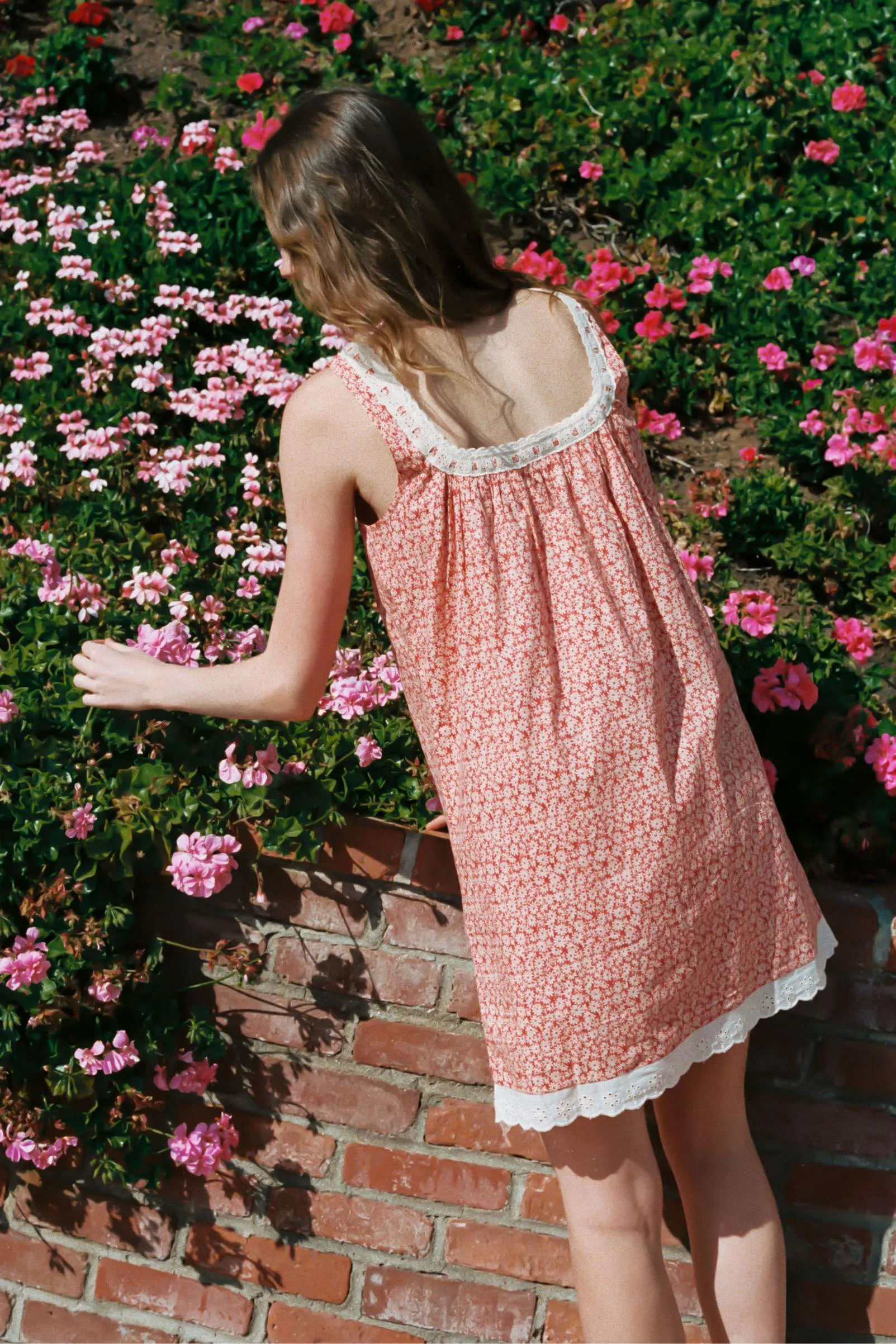 The Sylvie Dress | Rouge Phlox sold by Christy Dawn product image thumbnail 3