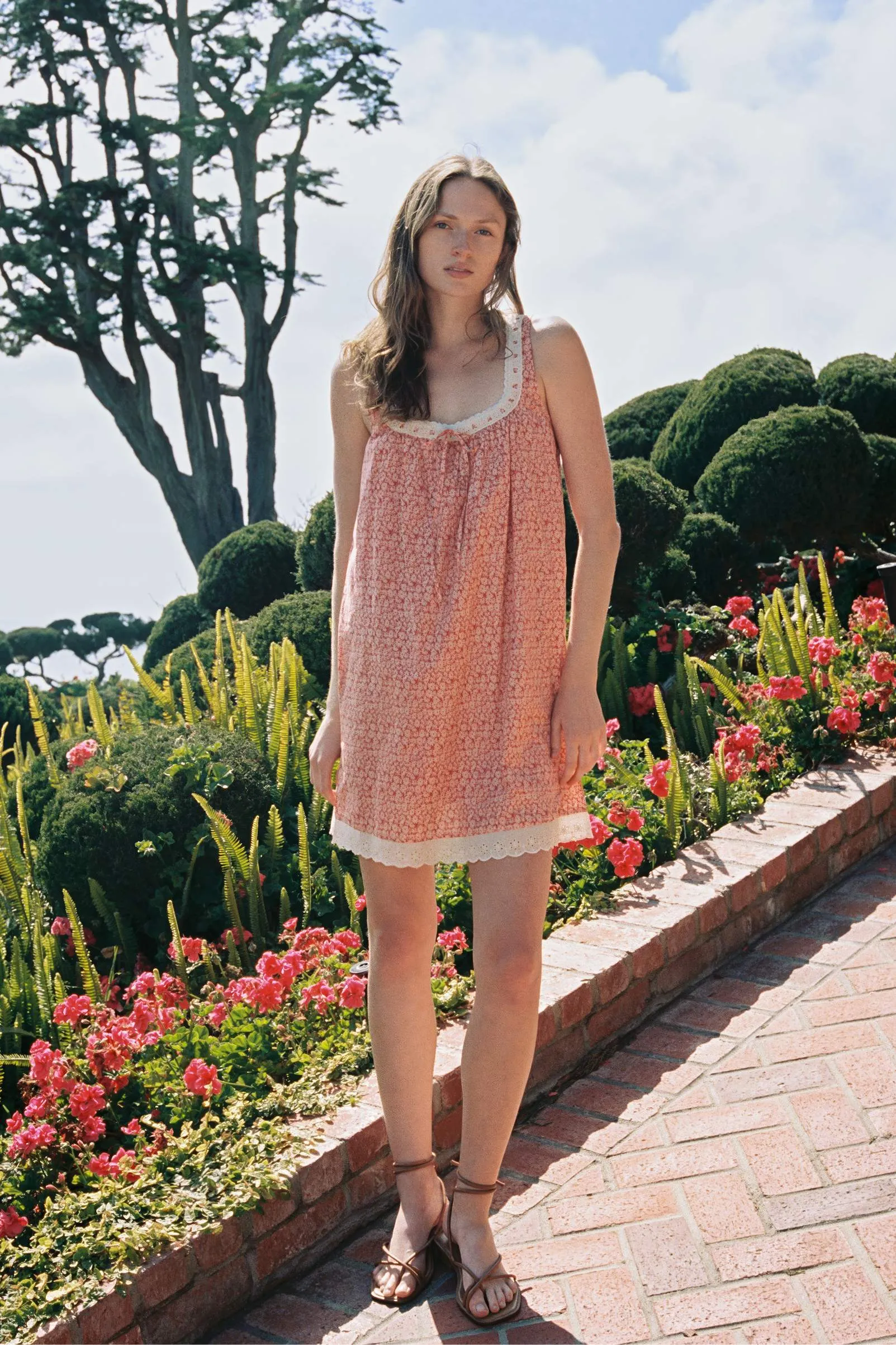 The Sylvie Dress | Rouge Phlox sold by Christy Dawn product image thumbnail 5