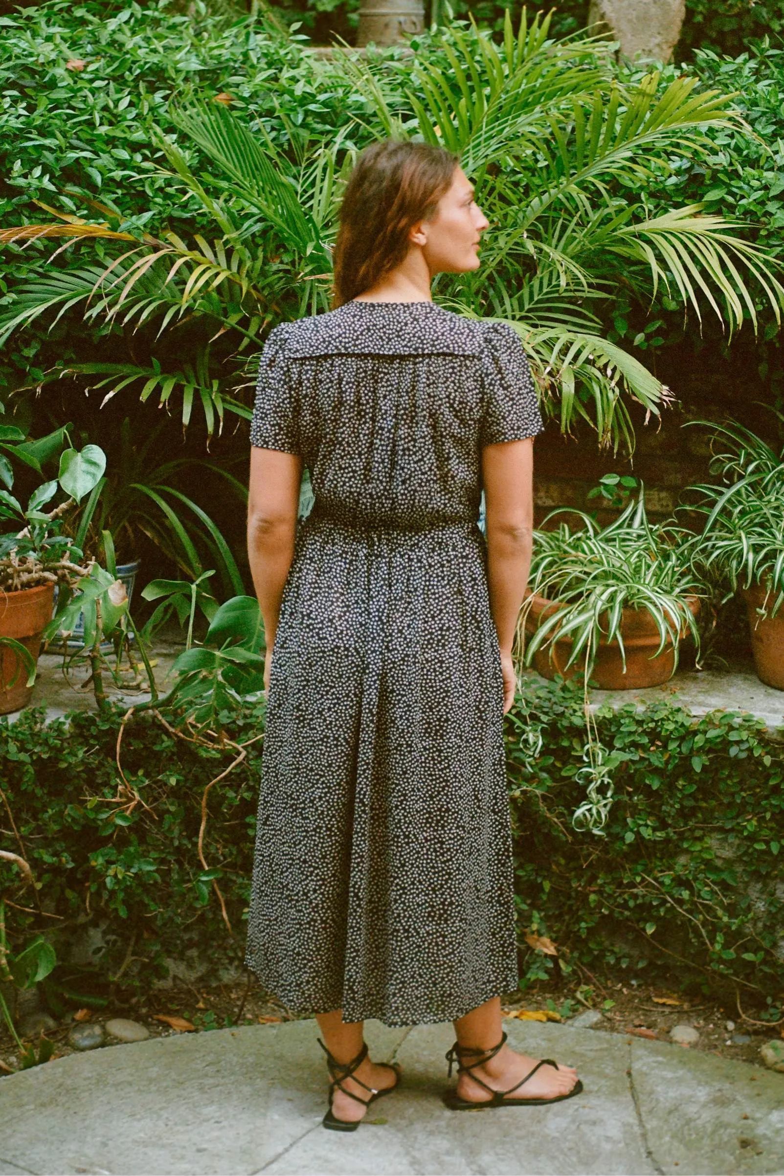 The Simple Dawn Dress Petites | Midnight Ditsy sold by Christy Dawn product image thumbnail 4