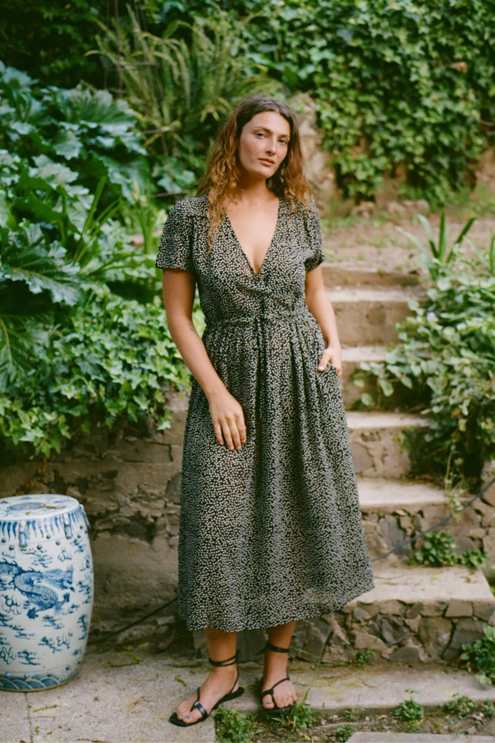 The Simple Dawn Dress Petites | Midnight Ditsy sold by Christy Dawn product image thumbnail 3