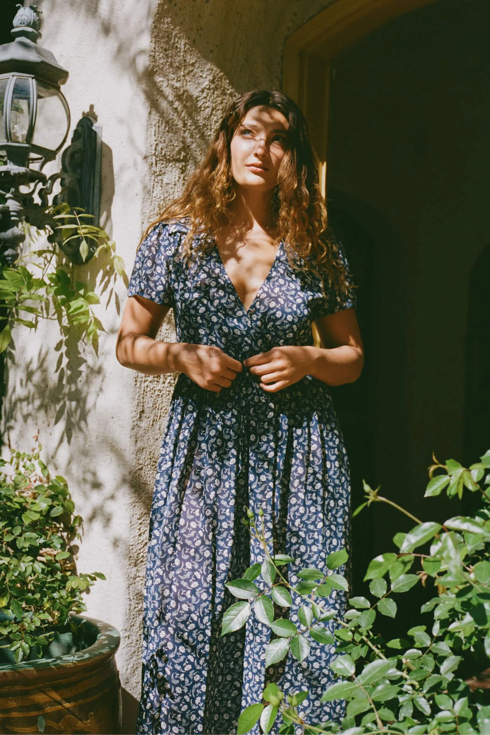 The Simple Dawn Dress Petites | Navy Floral sold by Christy Dawn product image thumbnail 3