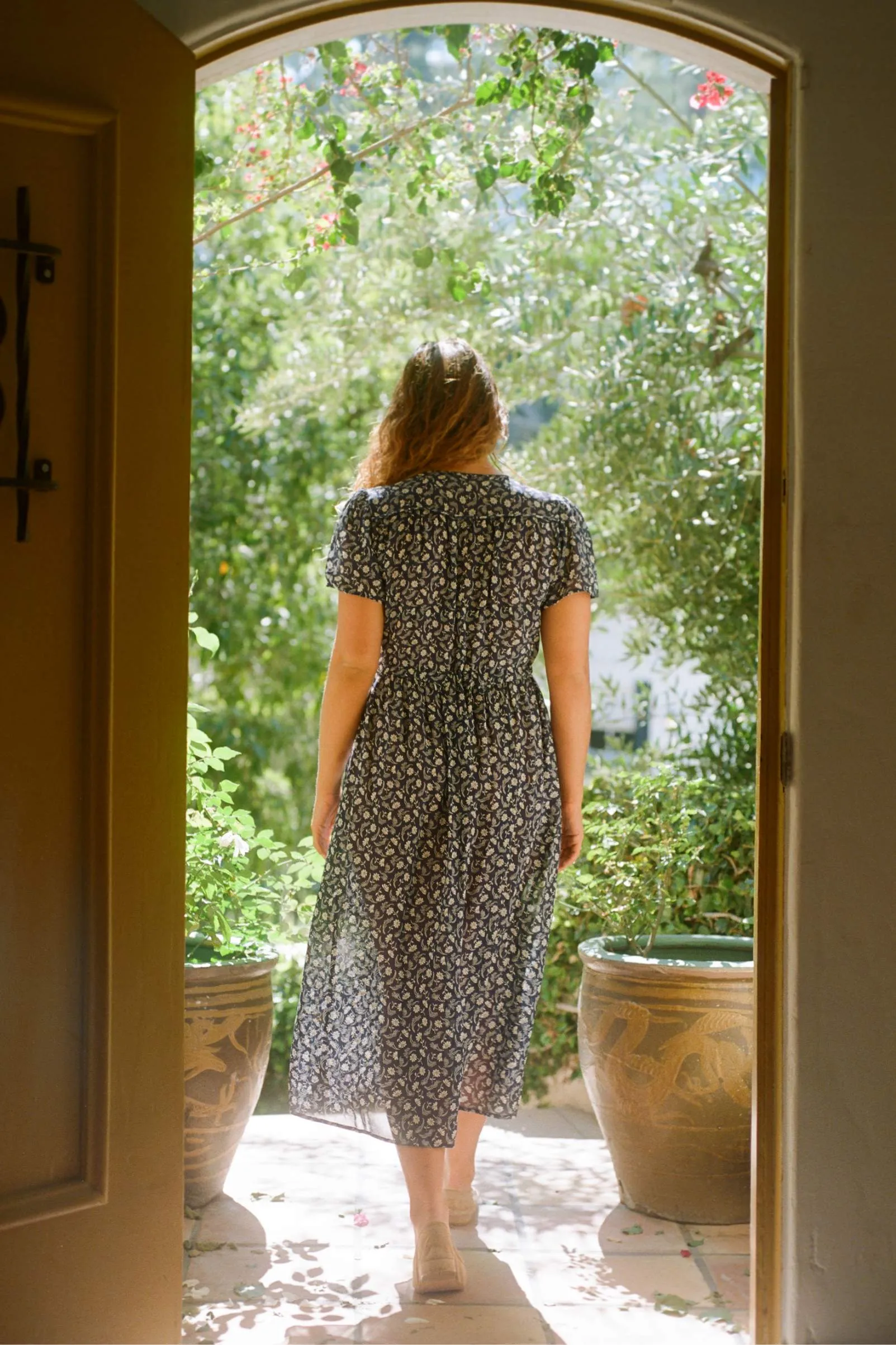 The Simple Dawn Dress Petites | Navy Floral sold by Christy Dawn product image thumbnail 5