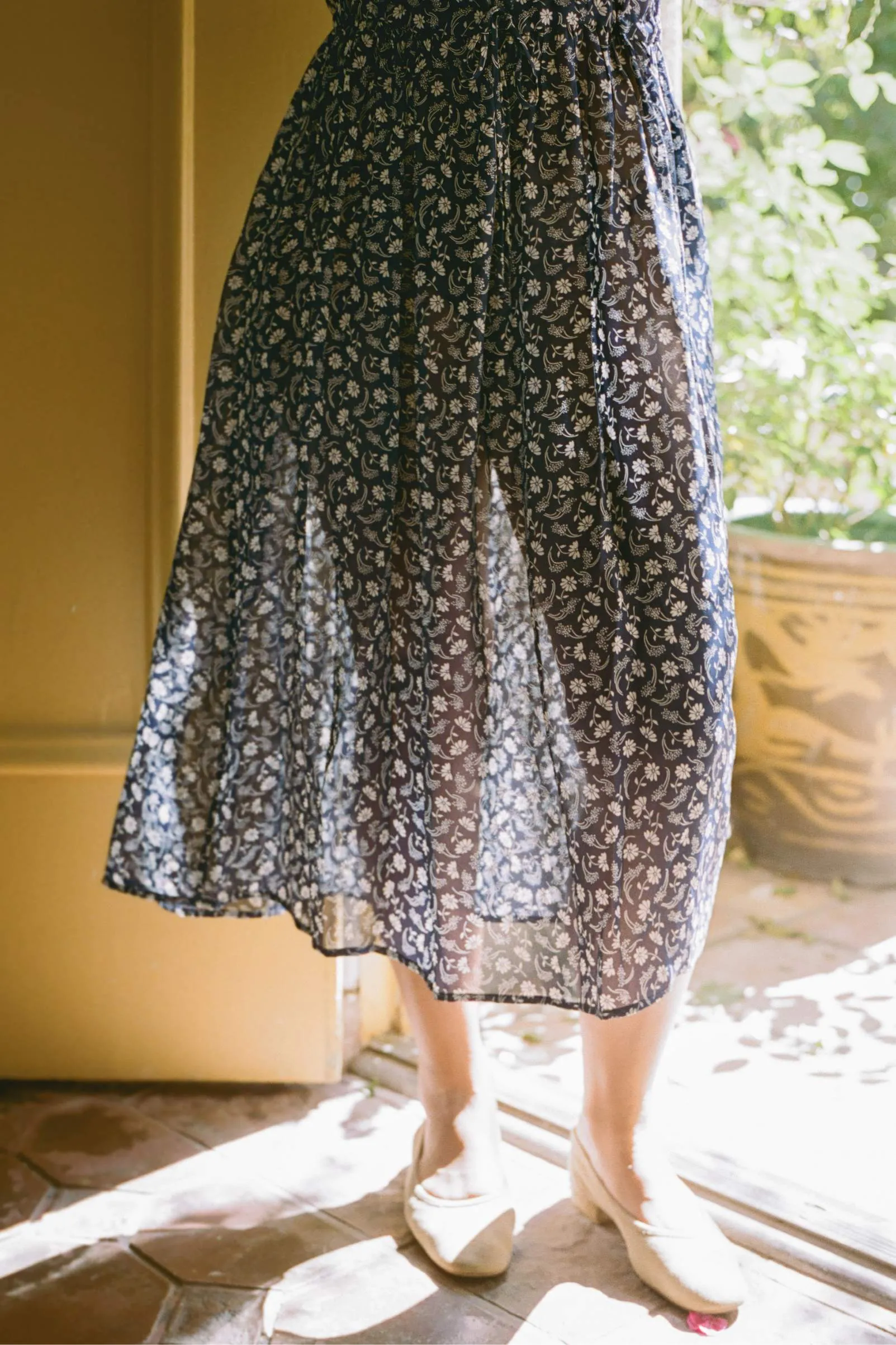 The Simple Dawn Dress Petites | Navy Floral sold by Christy Dawn product image thumbnail 4