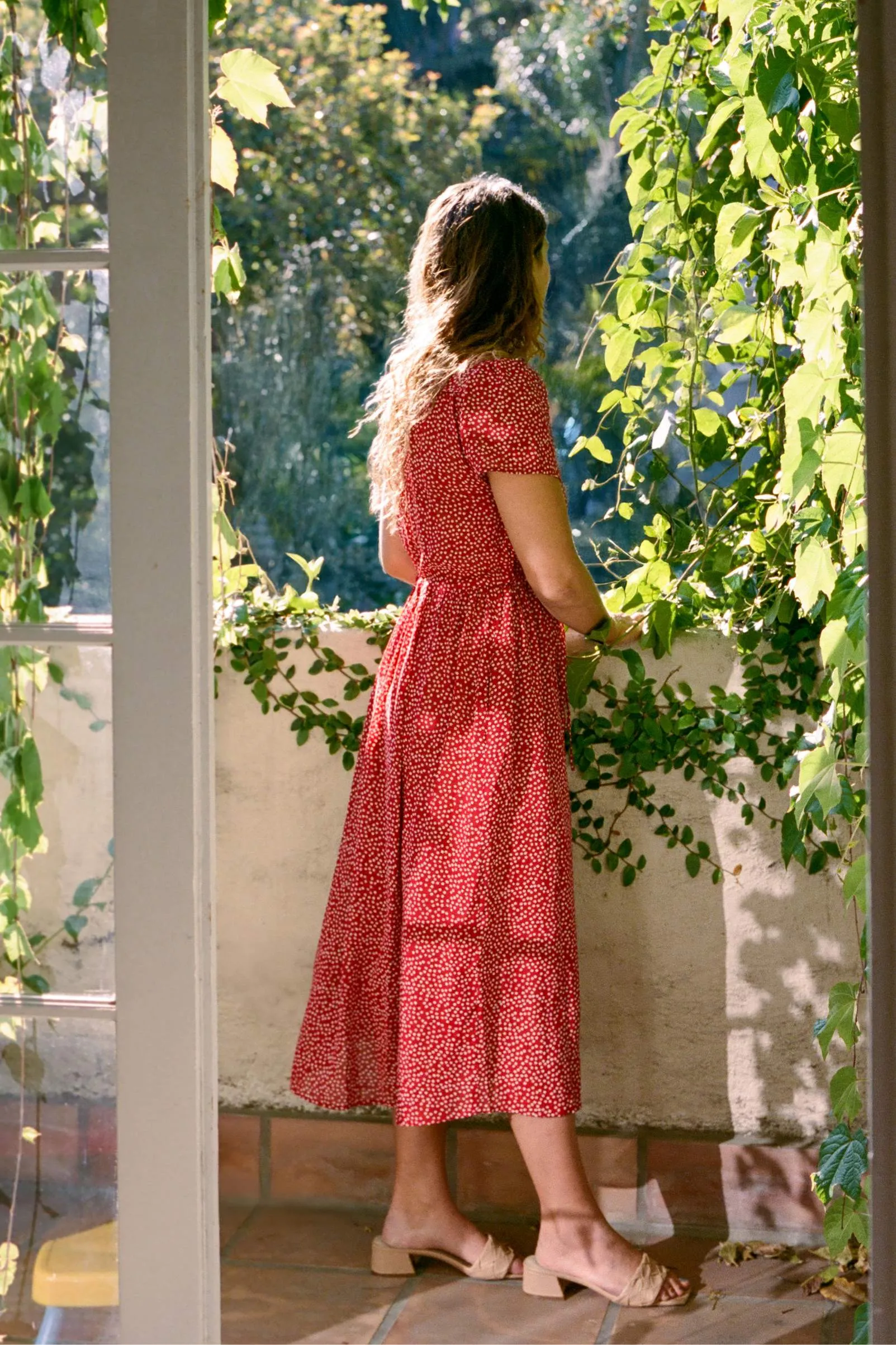 The Simple Dawn Dress Petites | Mulberry Ditsy sold by Christy Dawn product image thumbnail 2