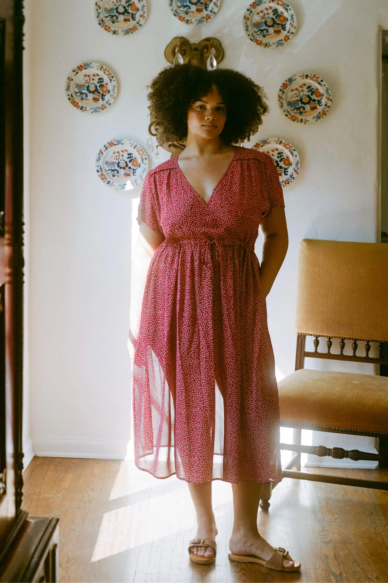 The Simple Dawn Dress Extended | Mulberry Ditsy sold by Christy Dawn product image thumbnail 5