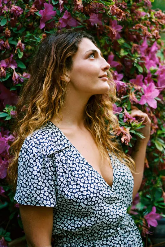 The Simple Dawn Dress | Midnight Poppies sold by Christy Dawn