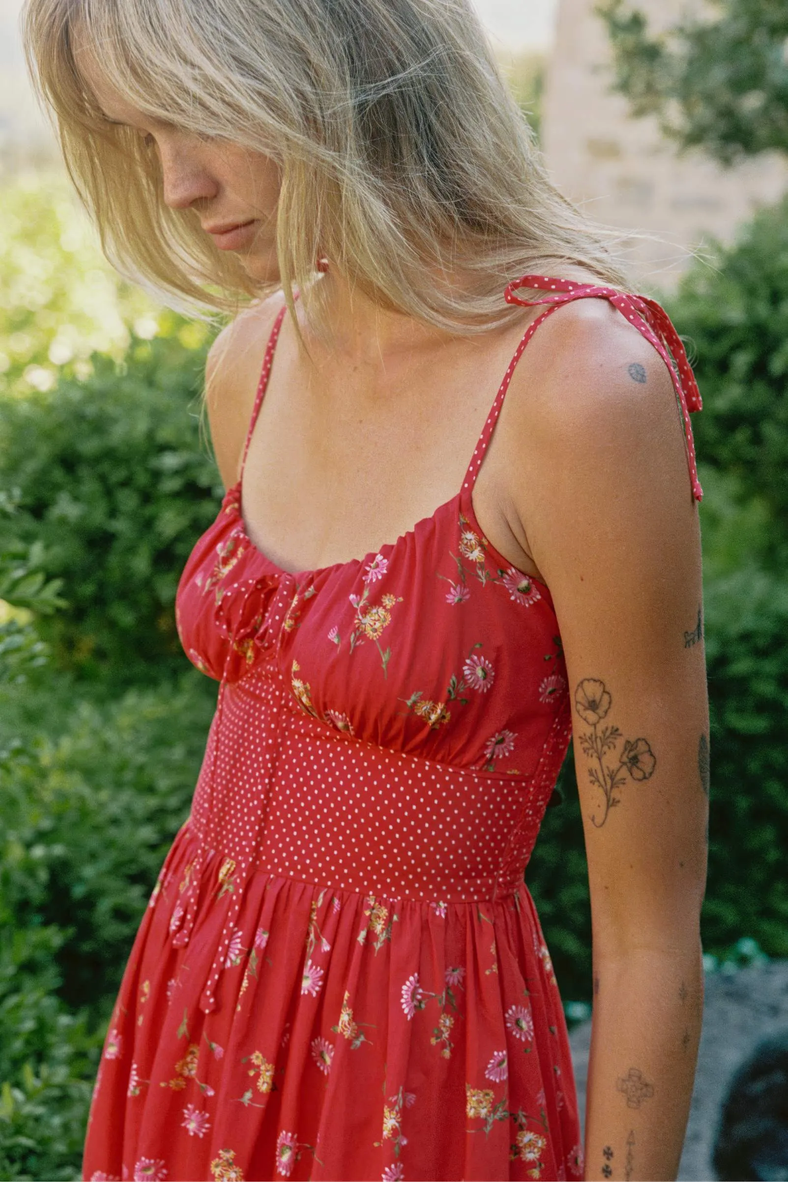 The Antara Dress Petites | Cherry Daisy sold by Christy Dawn product image thumbnail 2