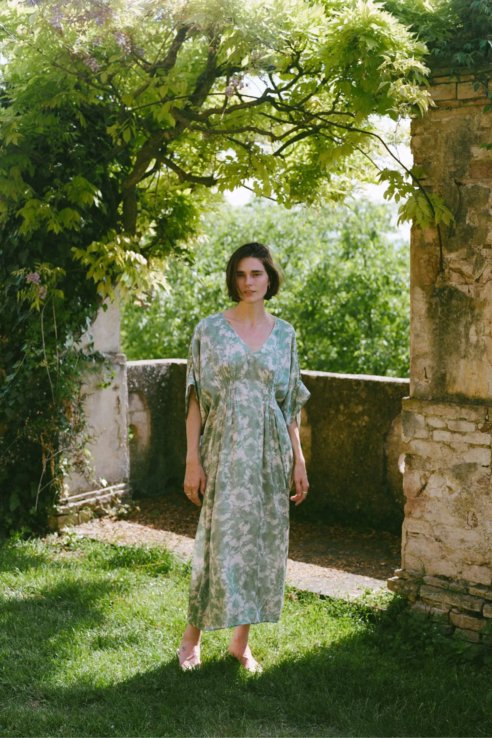 The Aika Dress | Peony Verte sold by Christy Dawn