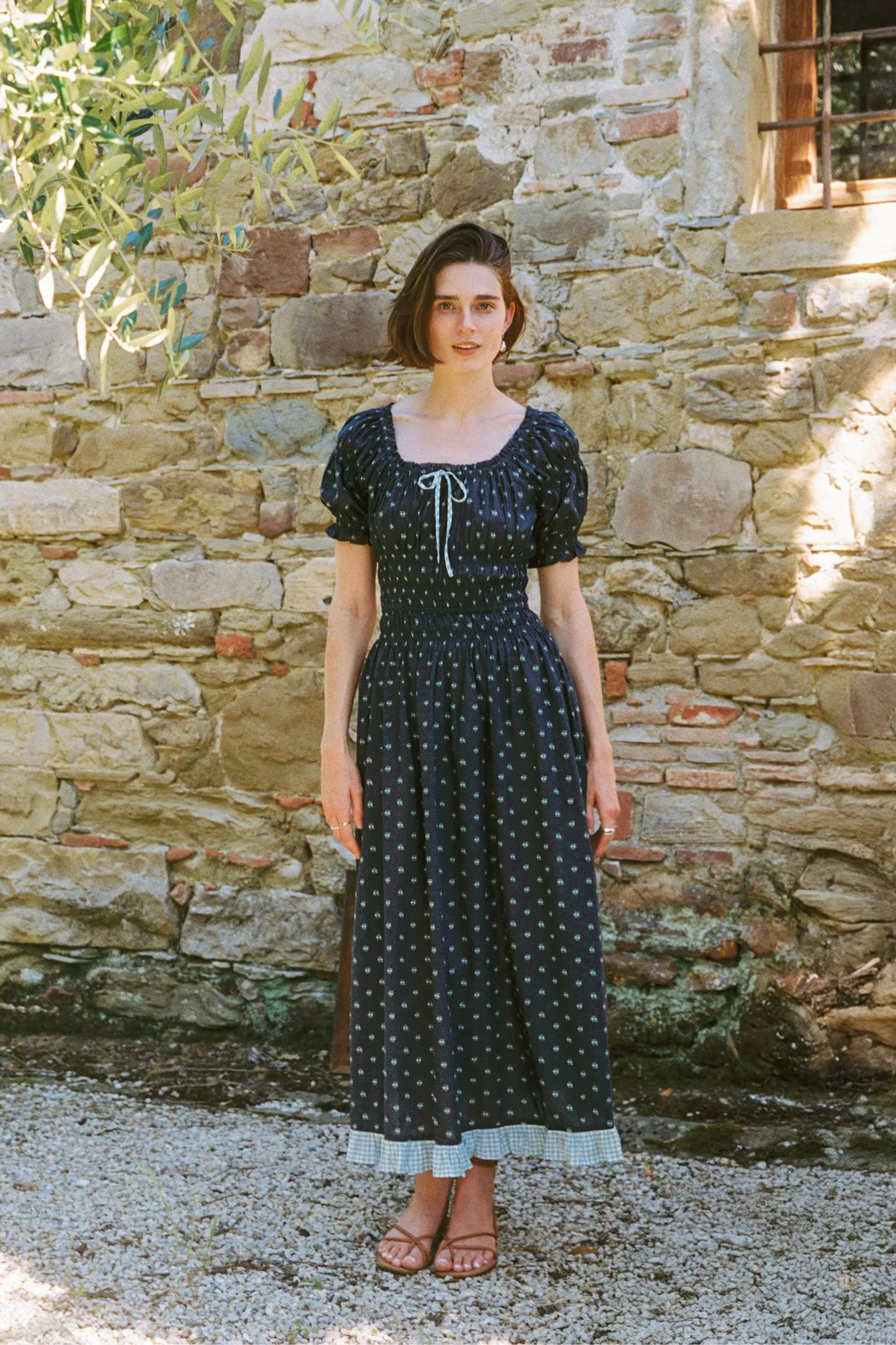 The Coralia Dress | Blueberry Dot sold by Christy Dawn product image thumbnail 2