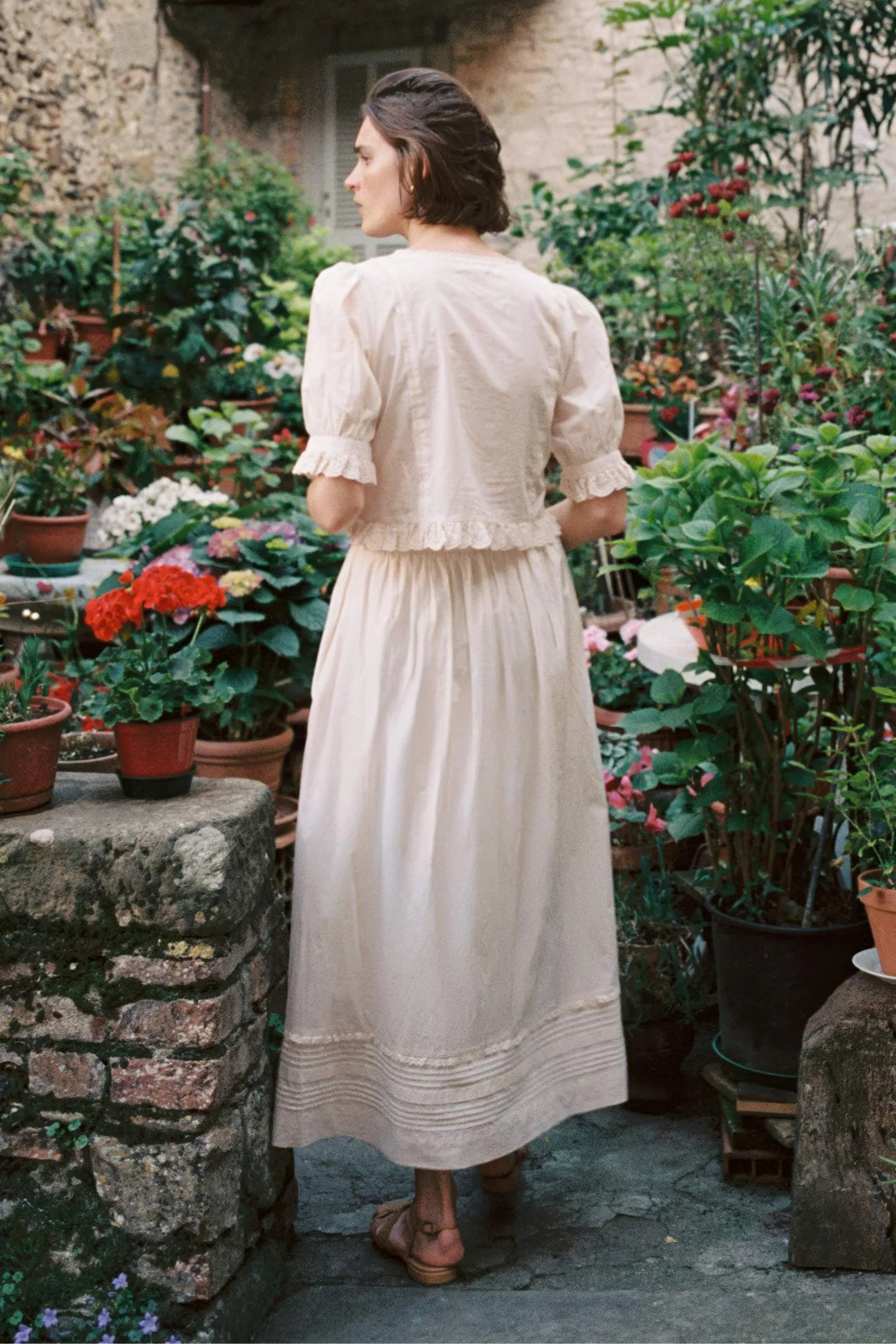 The Ellen Top | Pearl sold by Christy Dawn product image thumbnail 5