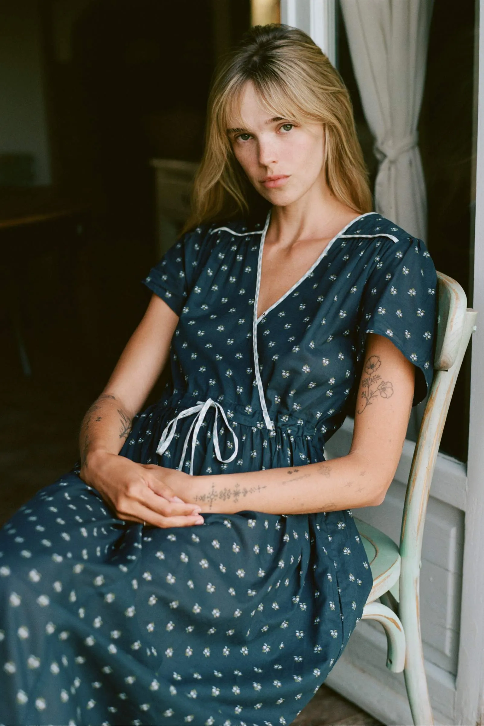 The Dawn Dress | Blueberry Dot sold by Christy Dawn product image thumbnail 2