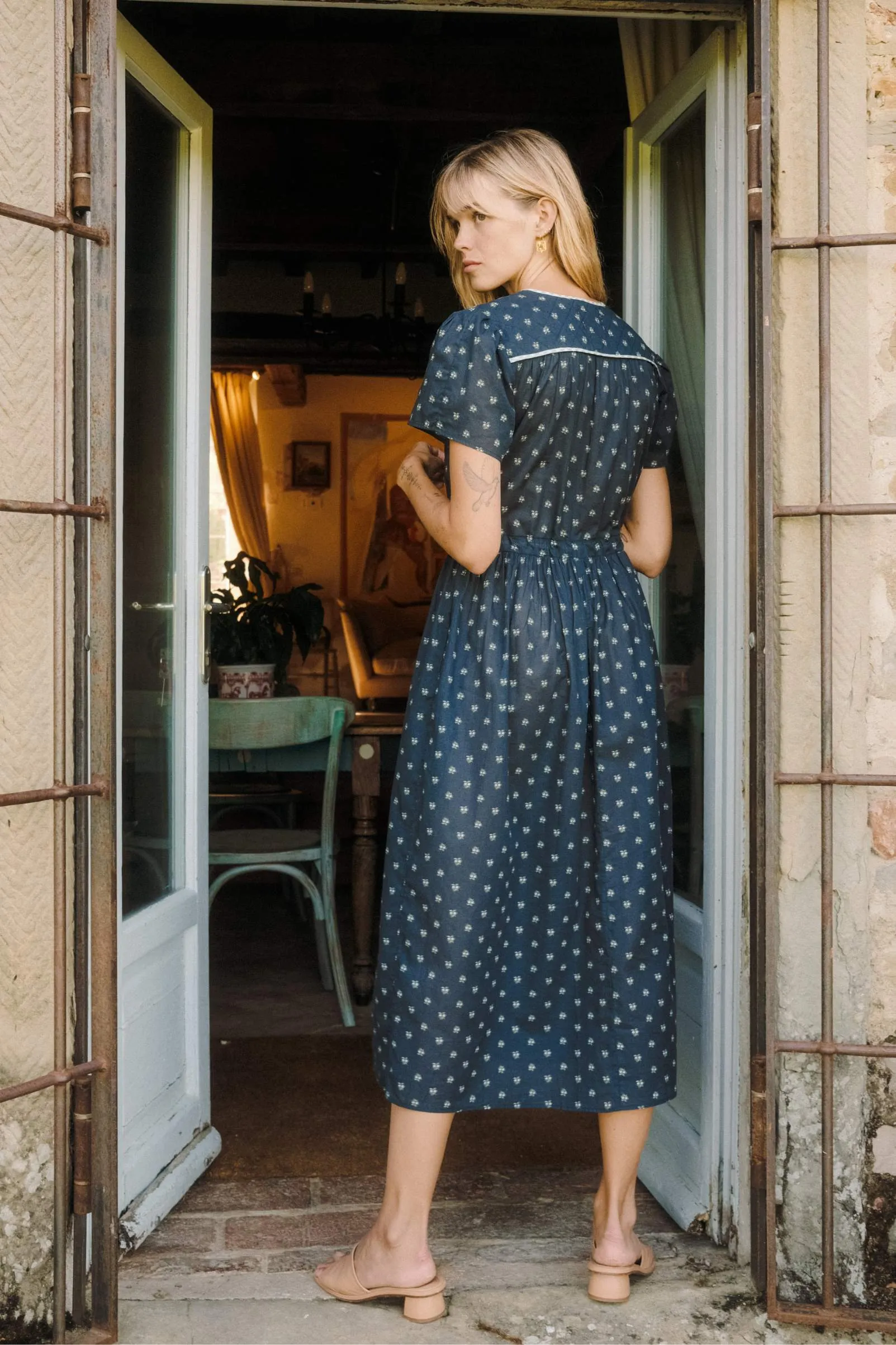 The Dawn Dress | Blueberry Dot sold by Christy Dawn product image thumbnail 4