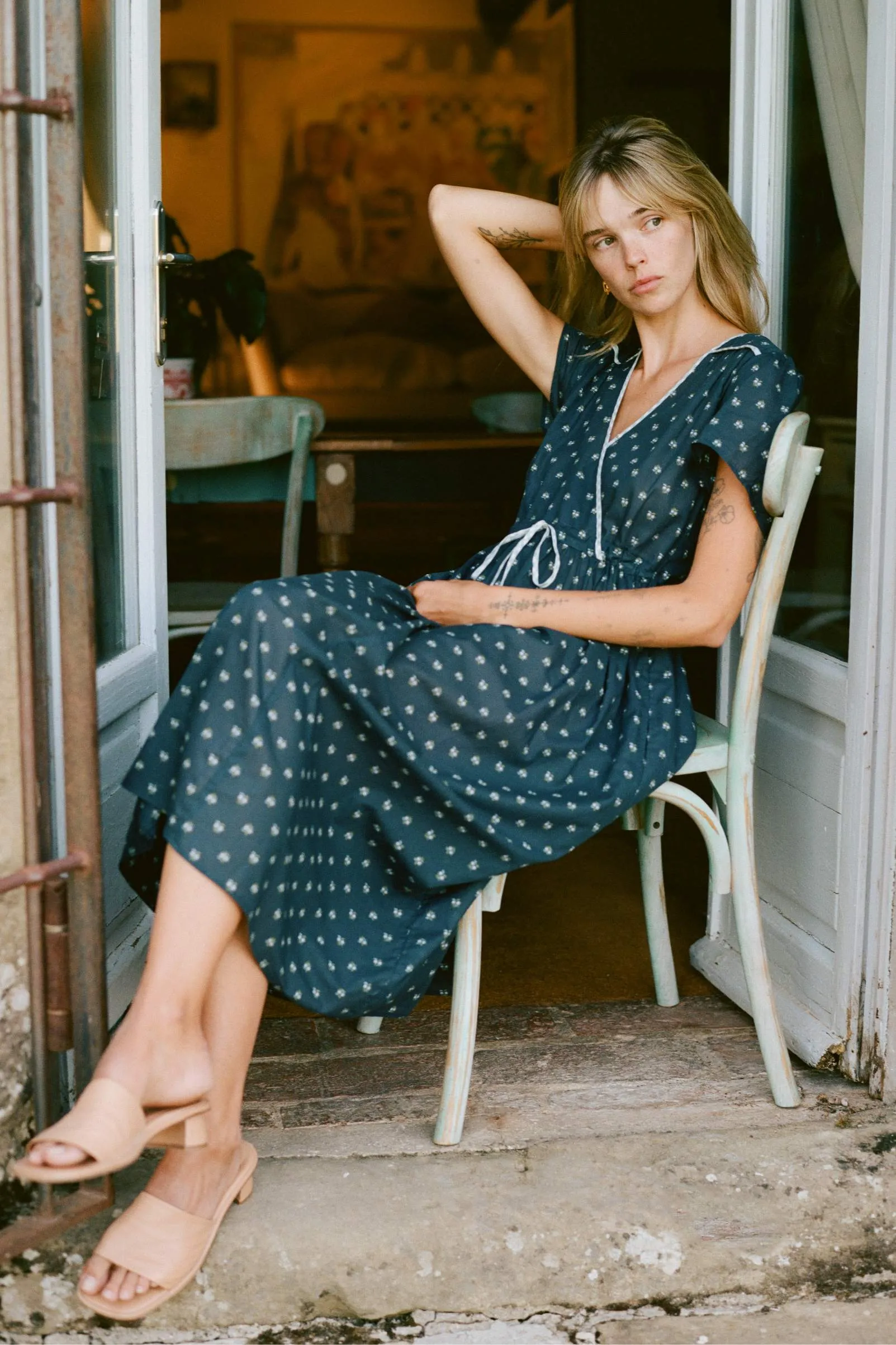 The Dawn Dress | Blueberry Dot sold by Christy Dawn product image thumbnail 5