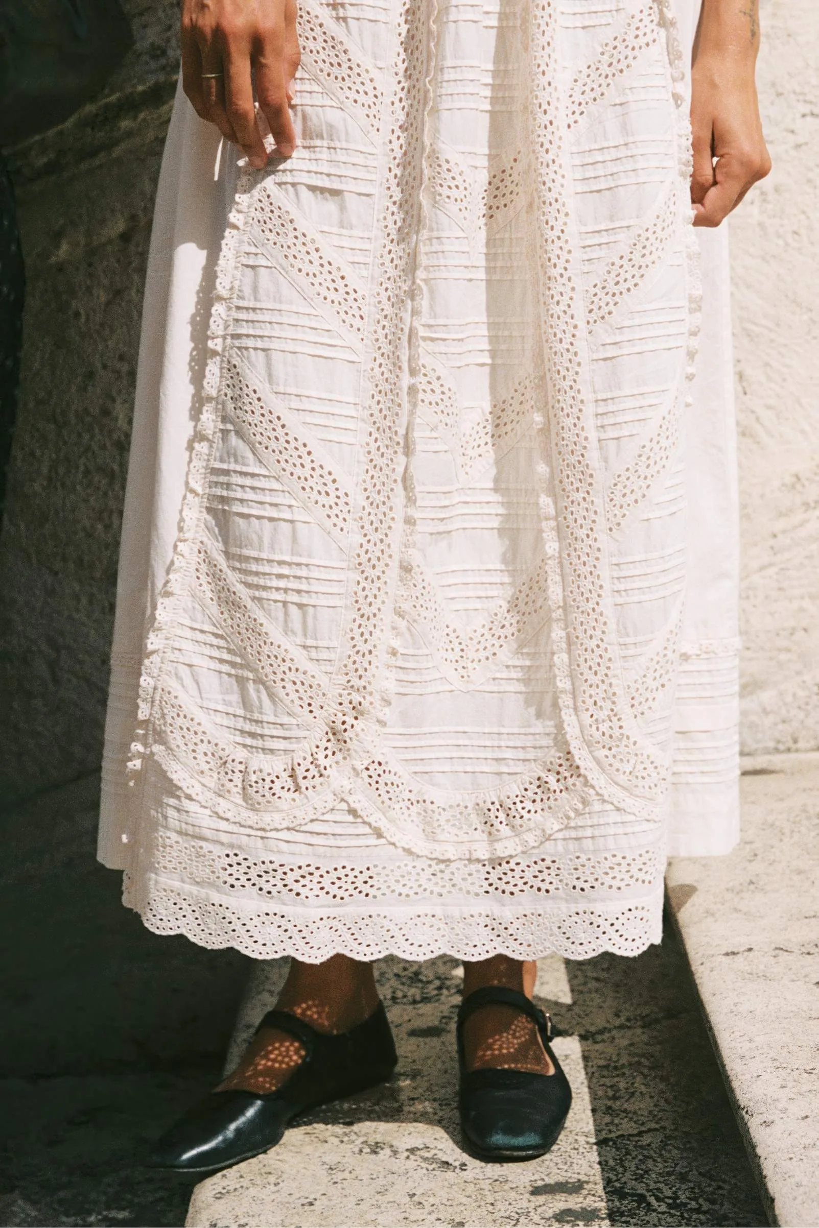 The Sulien Skirt | Pearl sold by Christy Dawn product image thumbnail 3