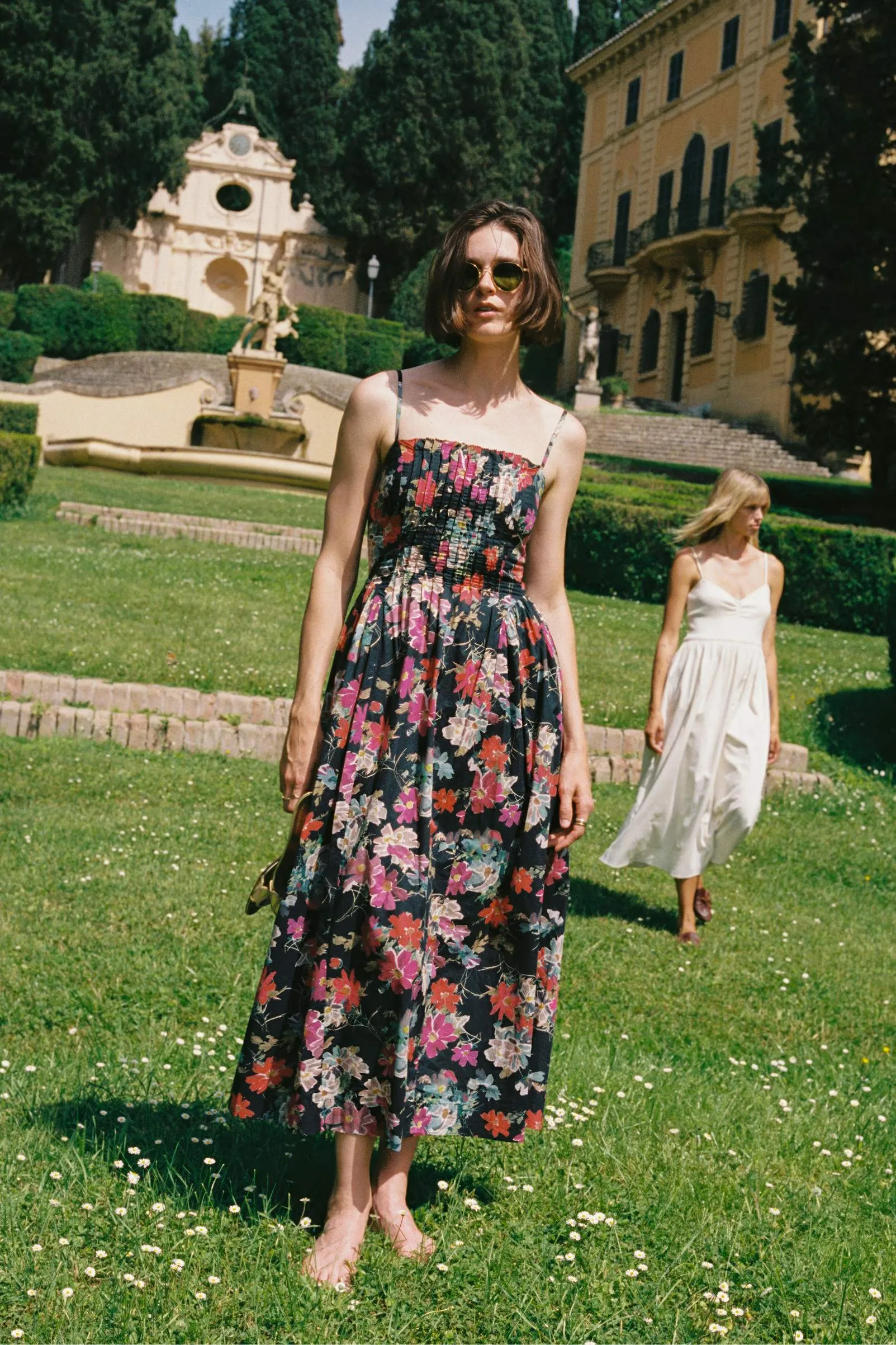 The Nile Dress | Cosmos Floral sold by Christy Dawn product image thumbnail 3