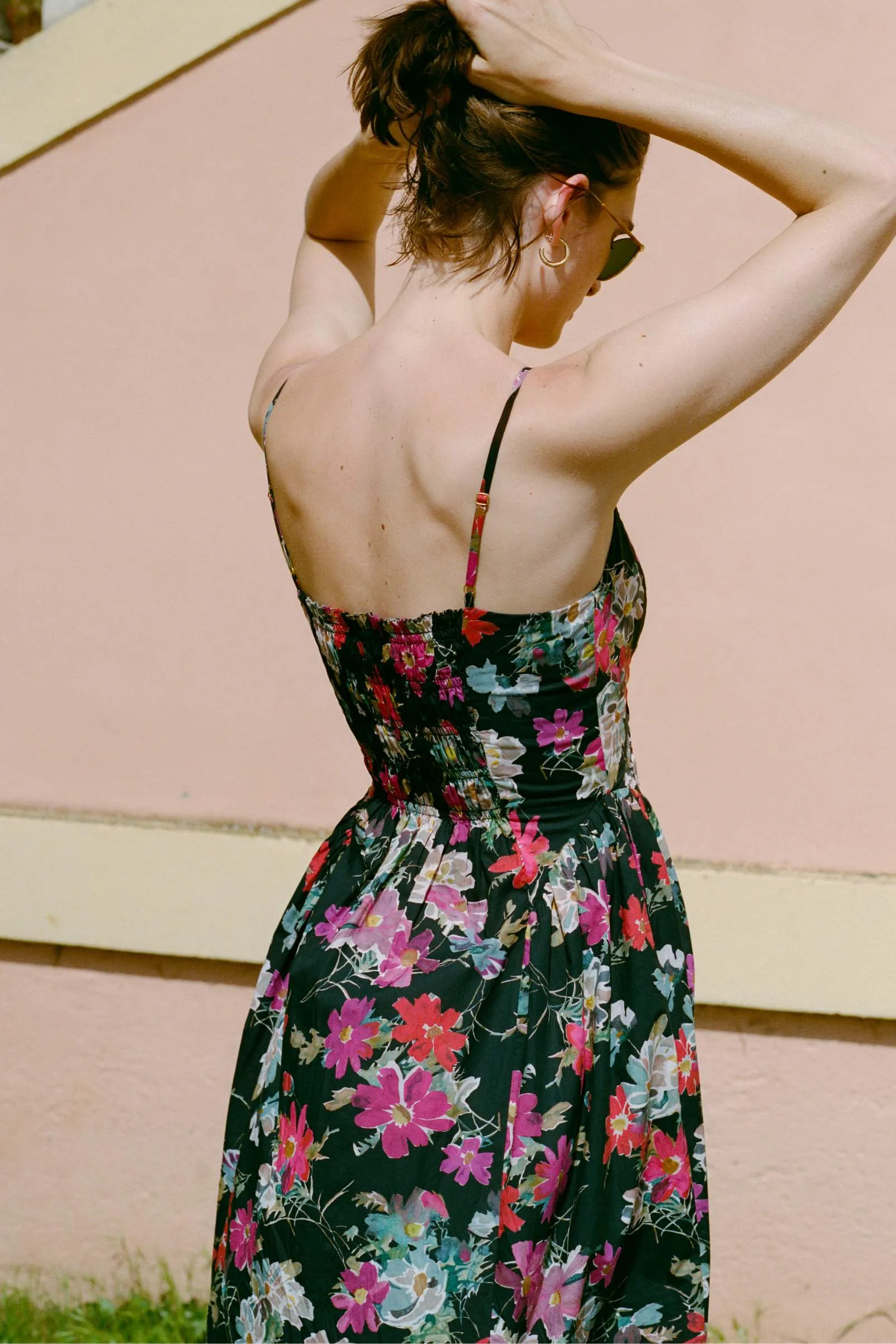 The Nile Dress | Cosmos Floral sold by Christy Dawn product image thumbnail 4