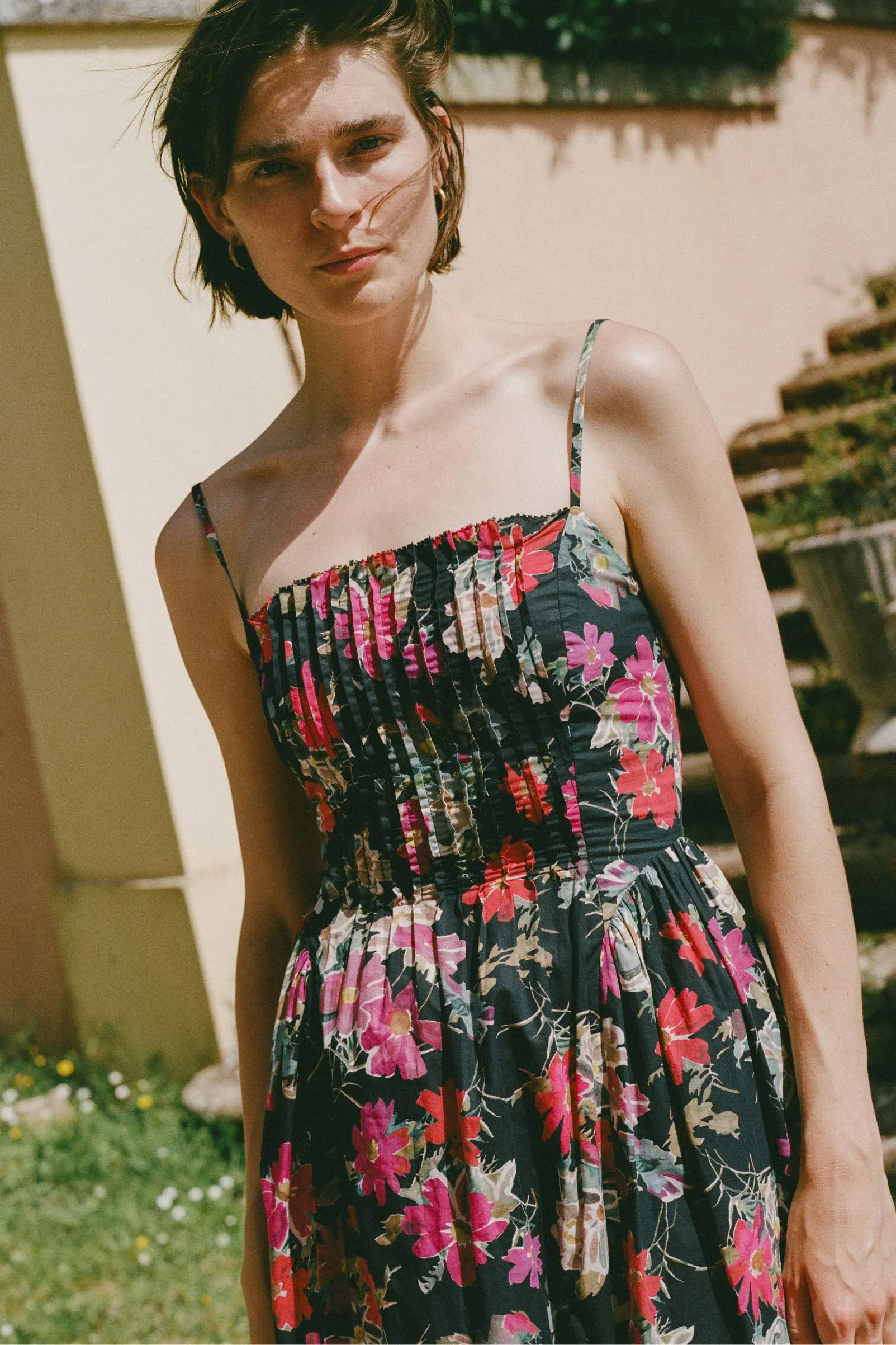 The Nile Dress | Cosmos Floral sold by Christy Dawn product image thumbnail 5
