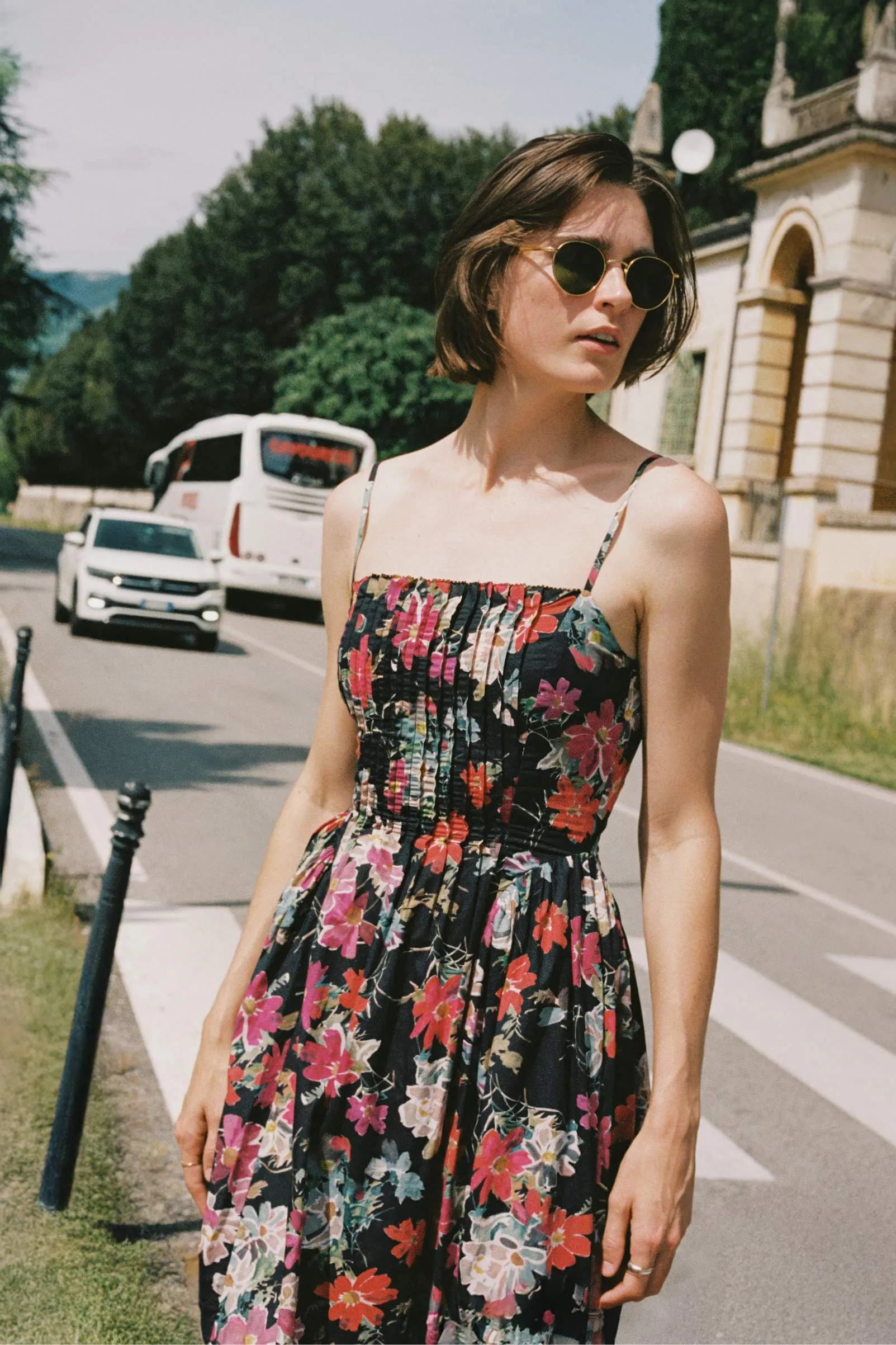 The Nile Dress | Cosmos Floral sold by Christy Dawn product image thumbnail 2