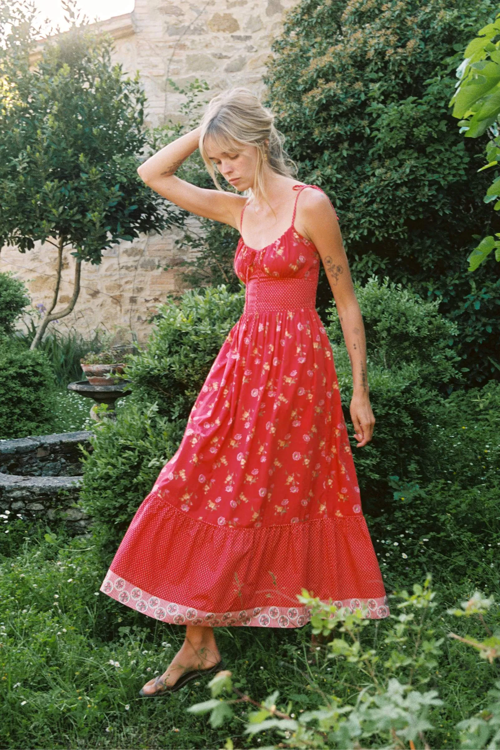 The Antara Dress | Cherry Daisy sold by Christy Dawn product image thumbnail 5
