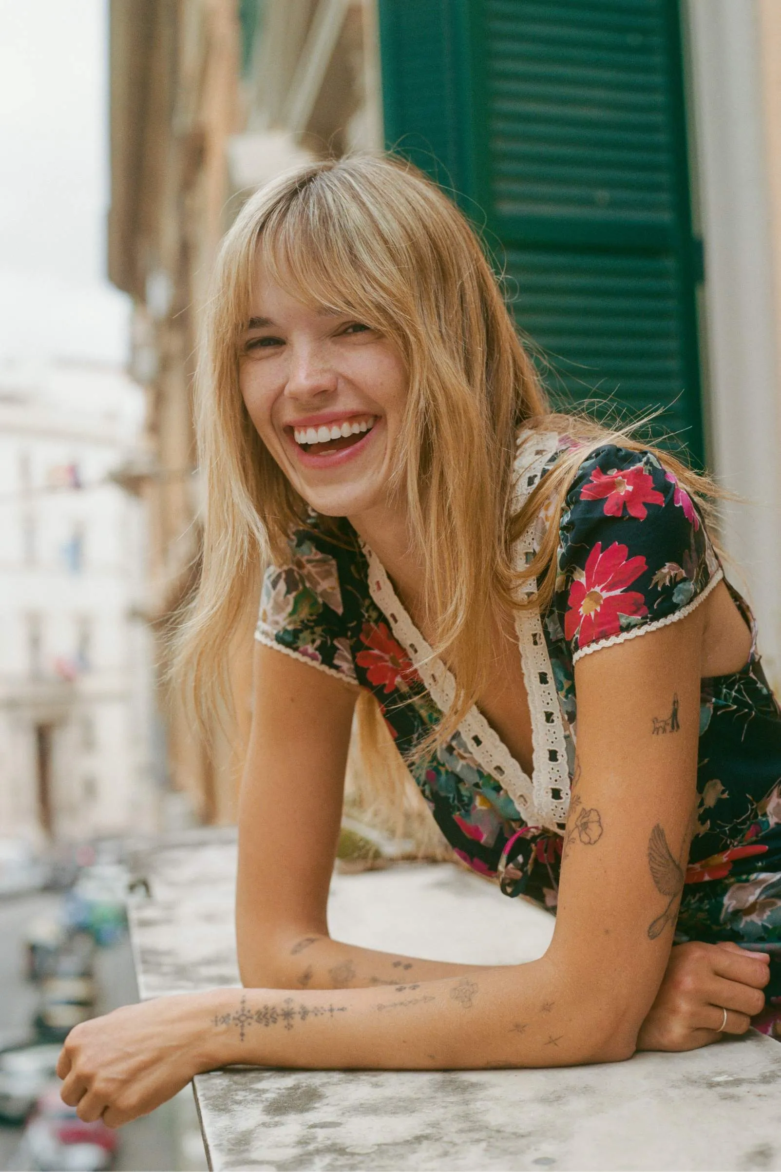 The Cordelia Dress | Cosmos Floral sold by Christy Dawn product image thumbnail 4