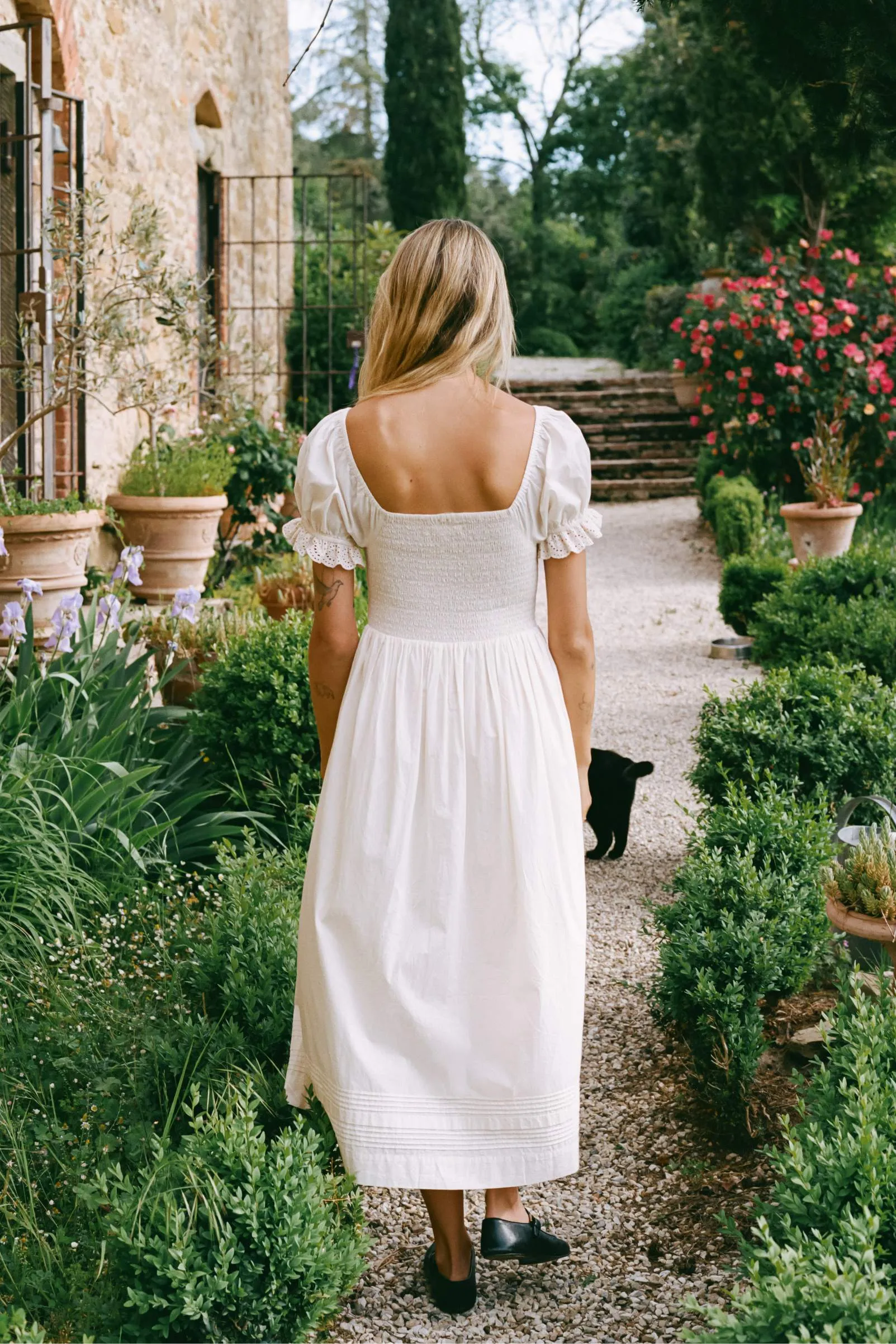 The Madeline Dress | Pearl sold by Christy Dawn product image thumbnail 3