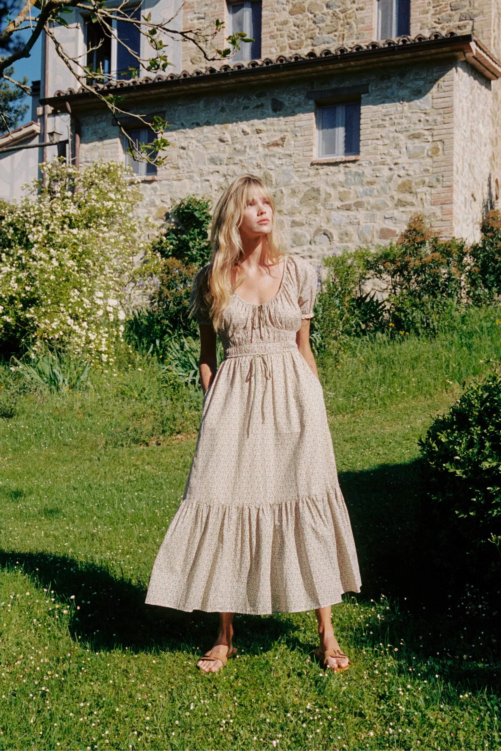 The Brynne Dress | Creme Strawberry sold by Christy Dawn product image thumbnail 3