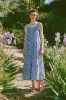 The Louise Dress | Aster Fields Lapis sold by Christy Dawn