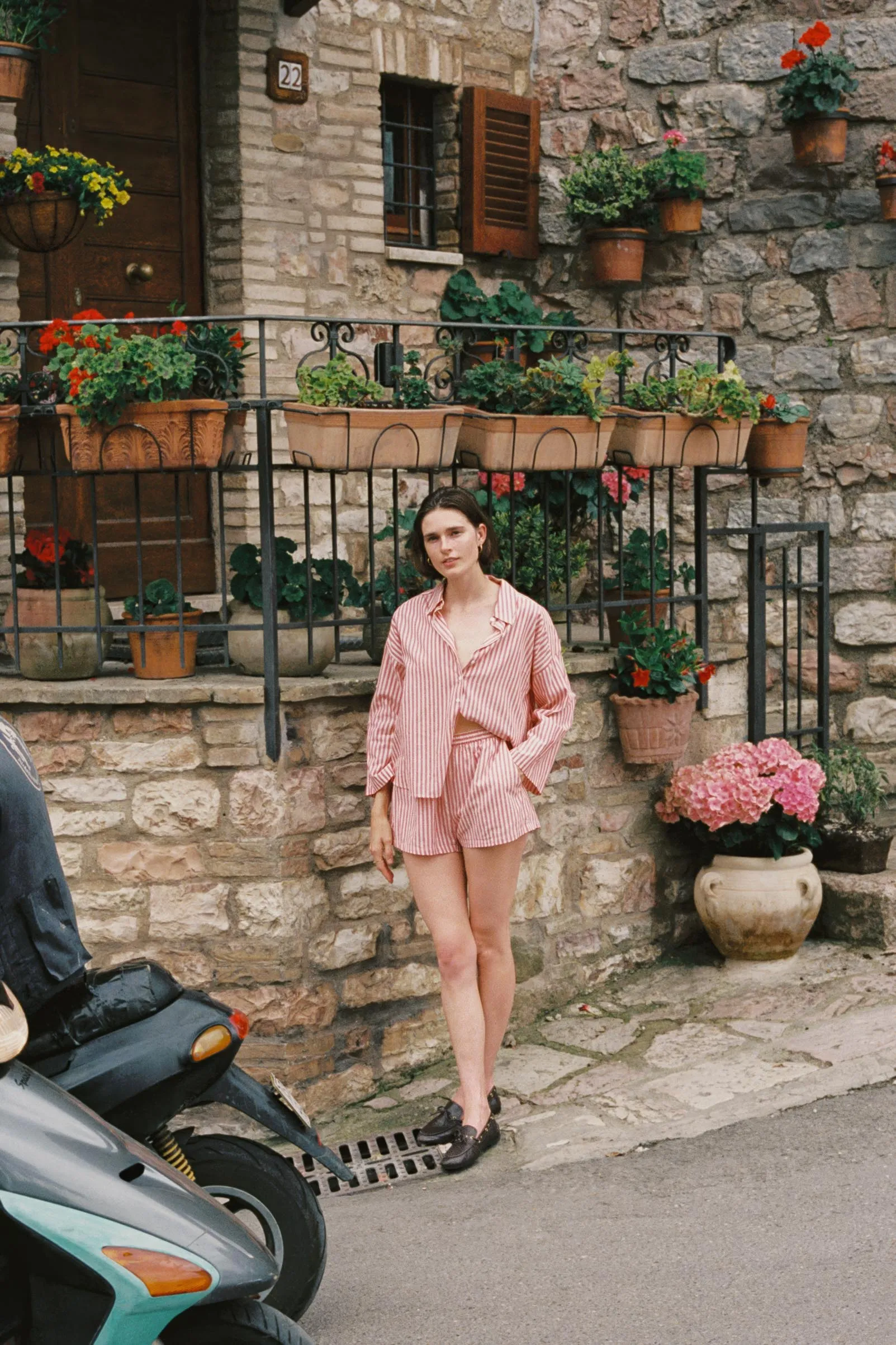 The Domenic Blouse | Candy Stripe sold by Christy Dawn product image thumbnail 5