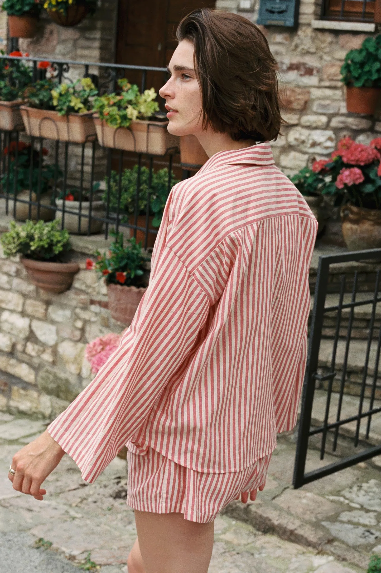 The Domenic Blouse | Candy Stripe sold by Christy Dawn product image thumbnail 2