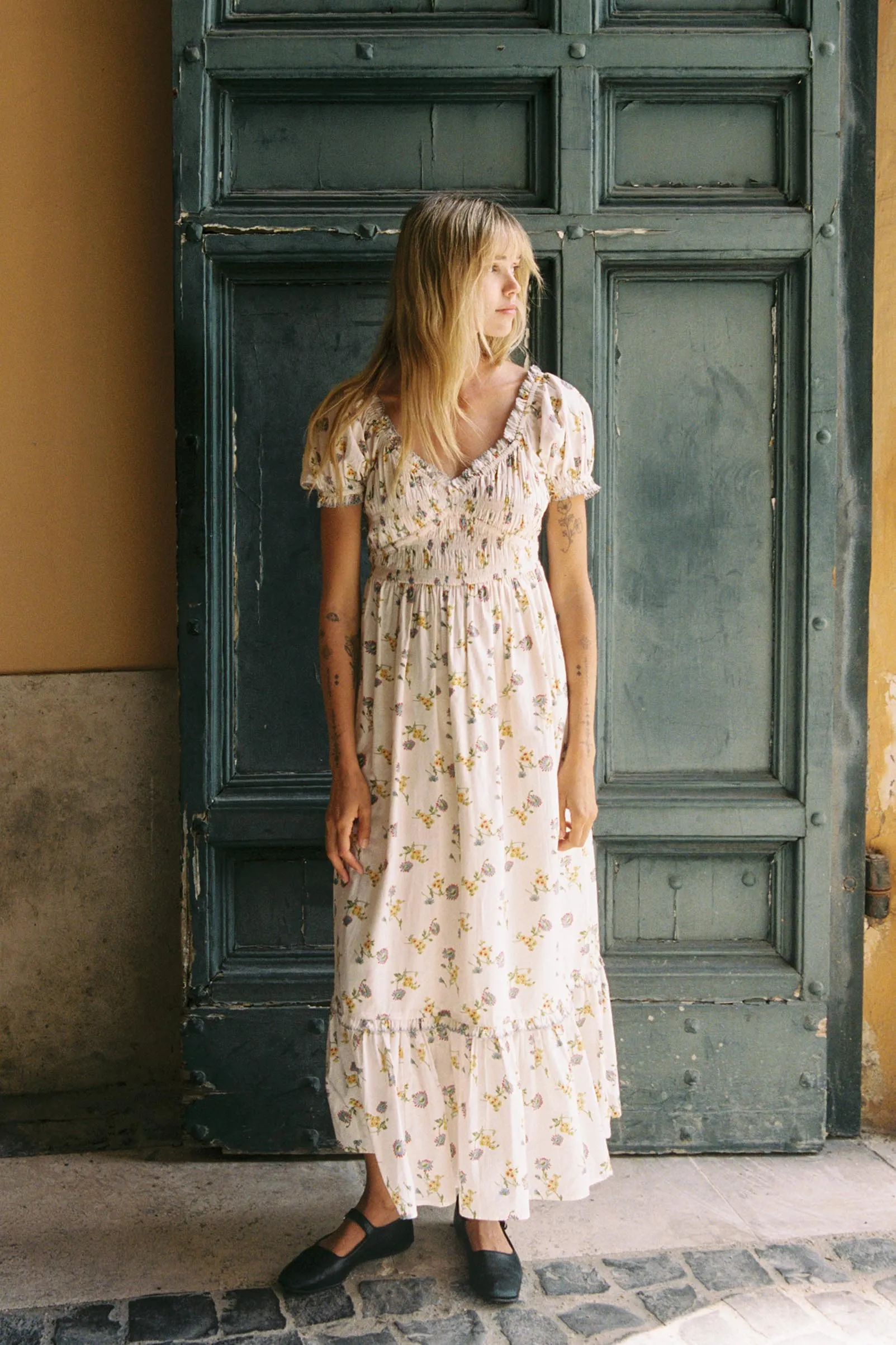 The Matilde Dress Petites | Alabaster Daisy sold by Christy Dawn product image thumbnail 2