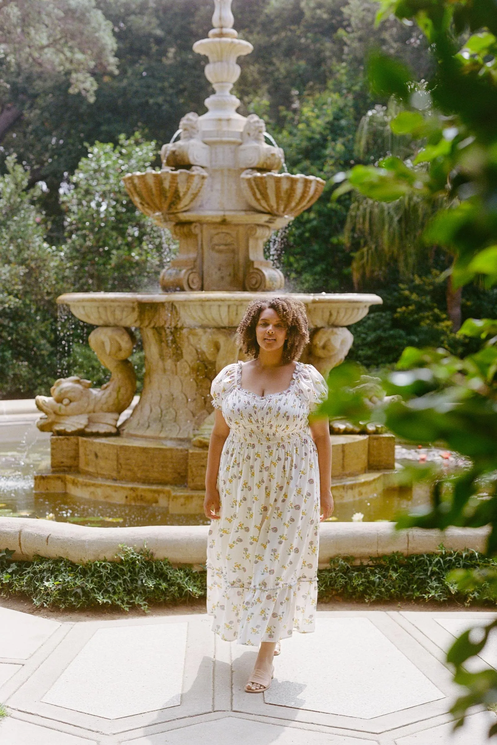 The Matilde Dress Extended | Alabaster Daisy sold by Christy Dawn product image thumbnail 5