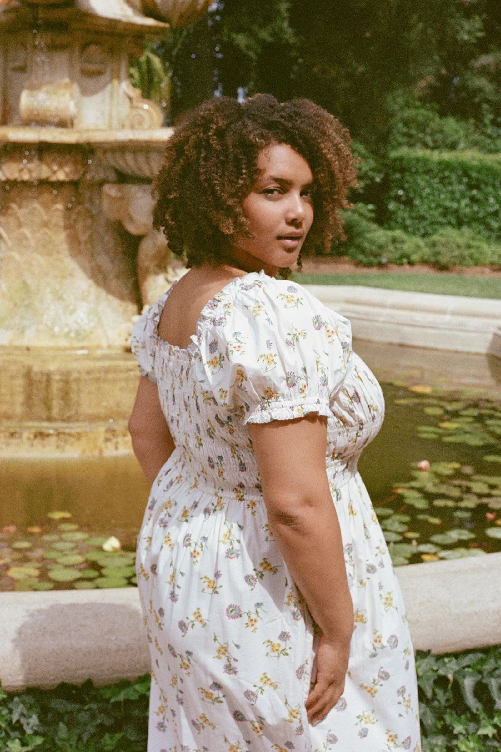 The Matilde Dress Extended | Alabaster Daisy sold by Christy Dawn product image thumbnail 2