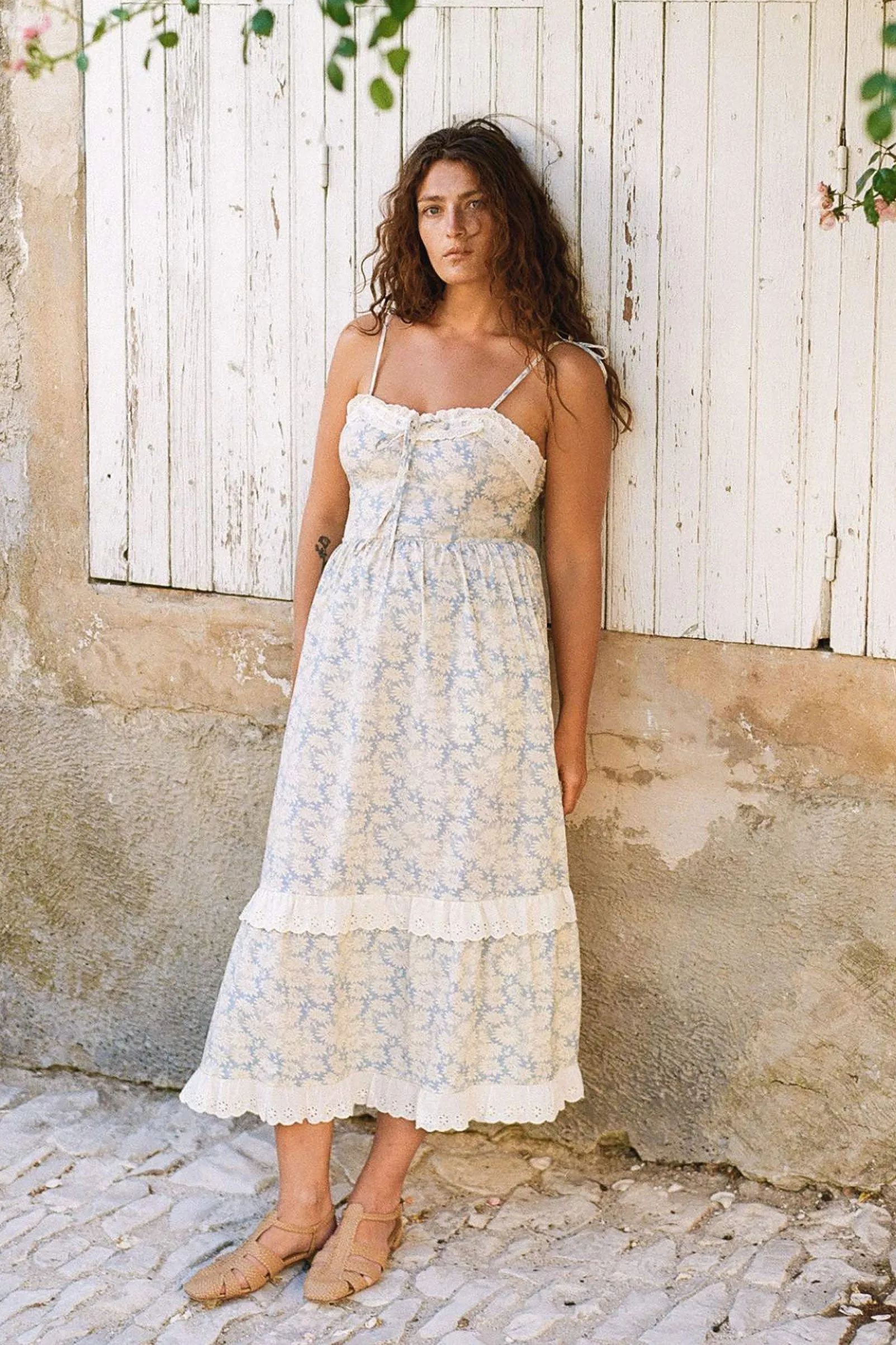 The Emma Dress | Sky Chamomile sold by Christy Dawn