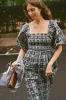 The Katrina Dress | Star Quilt Slate sold by Christy Dawn