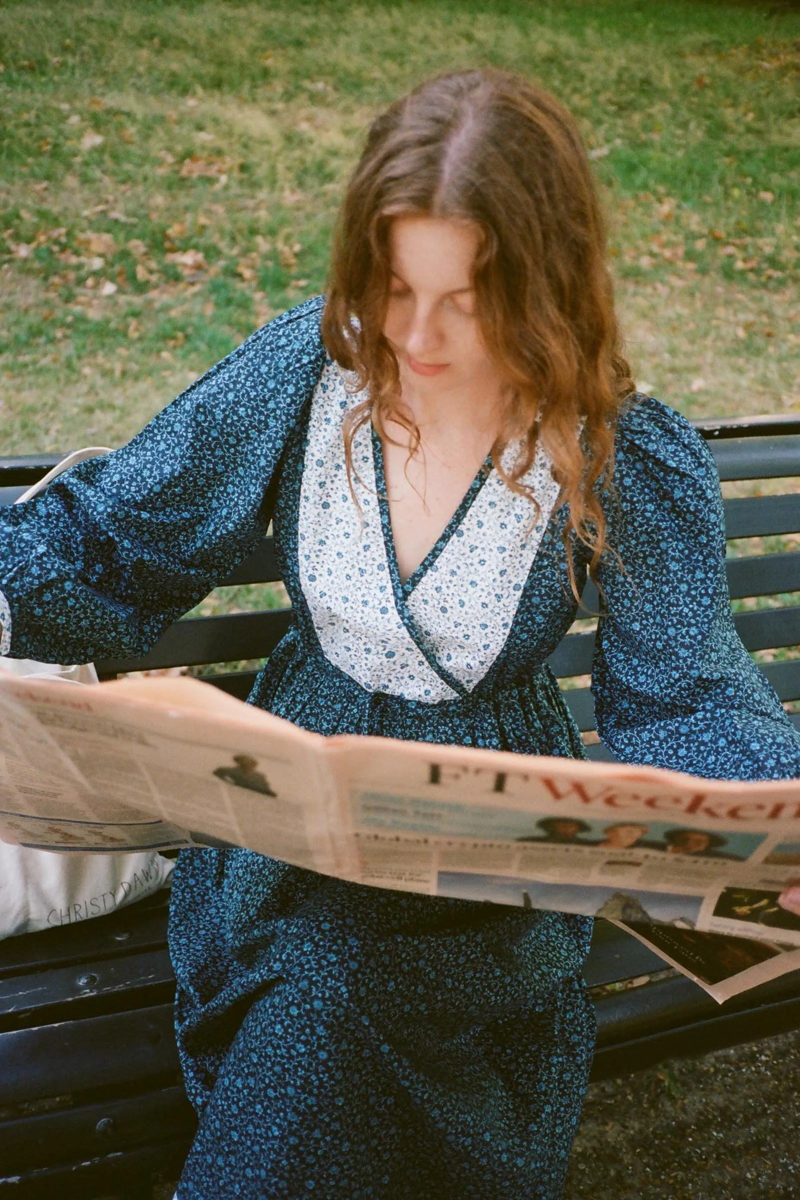 The Azure Dress | Chrysanthemum Vine sold by Christy Dawn product image thumbnail 5