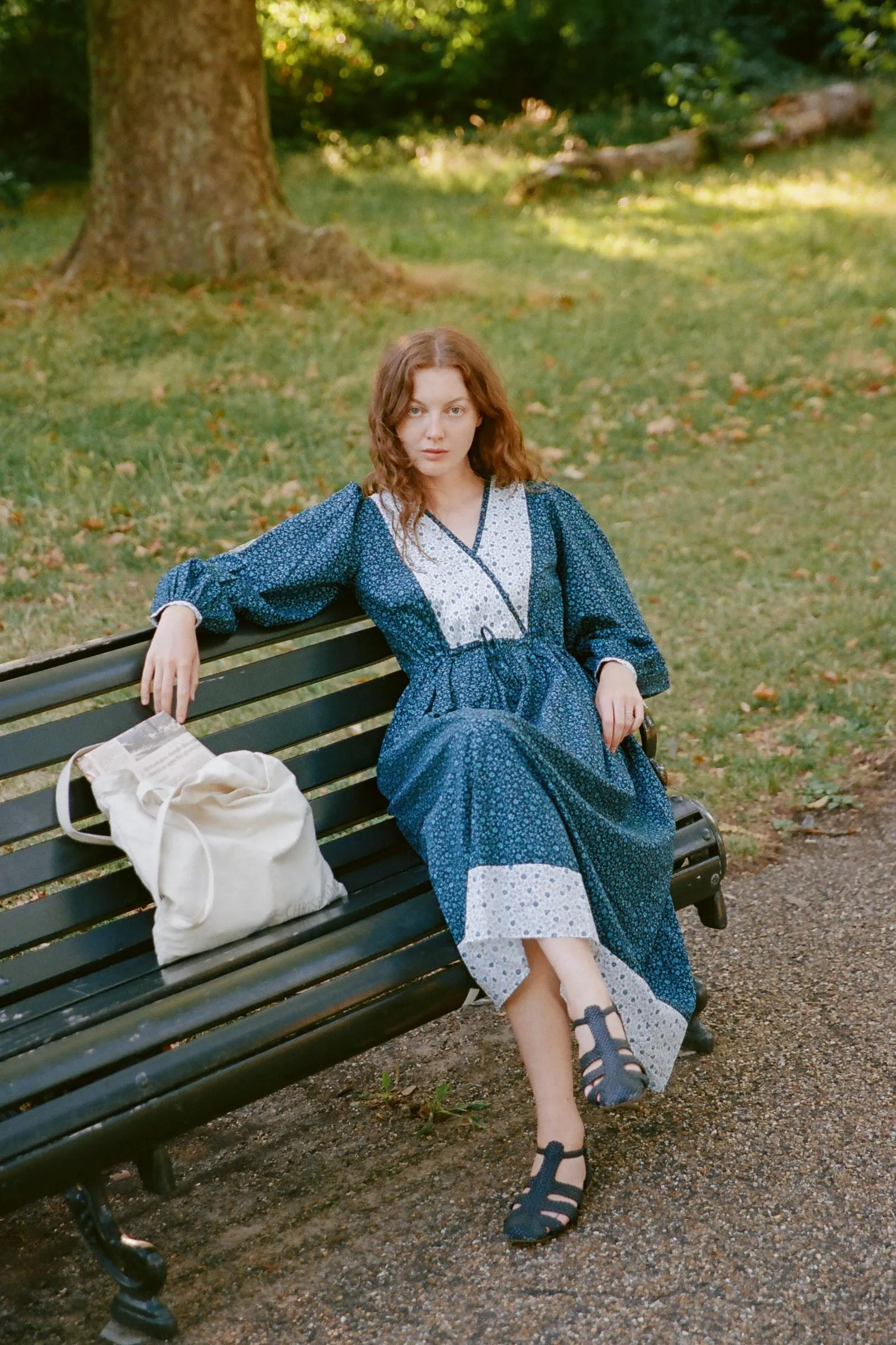 The Azure Dress | Chrysanthemum Vine sold by Christy Dawn product image thumbnail 2