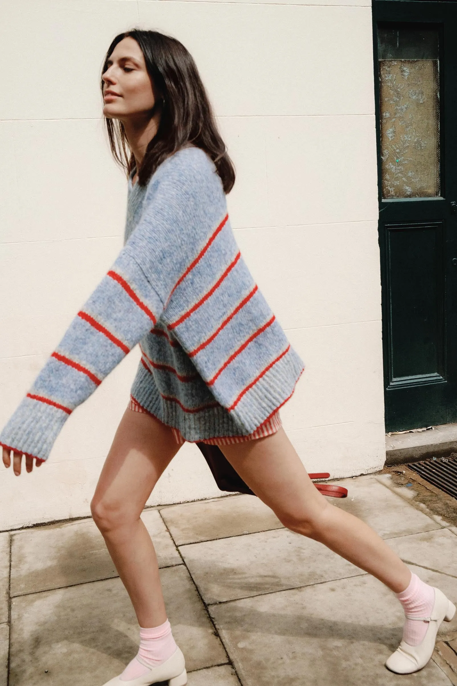 The Bertha Sweater | Frost sold by Christy Dawn product image thumbnail 5