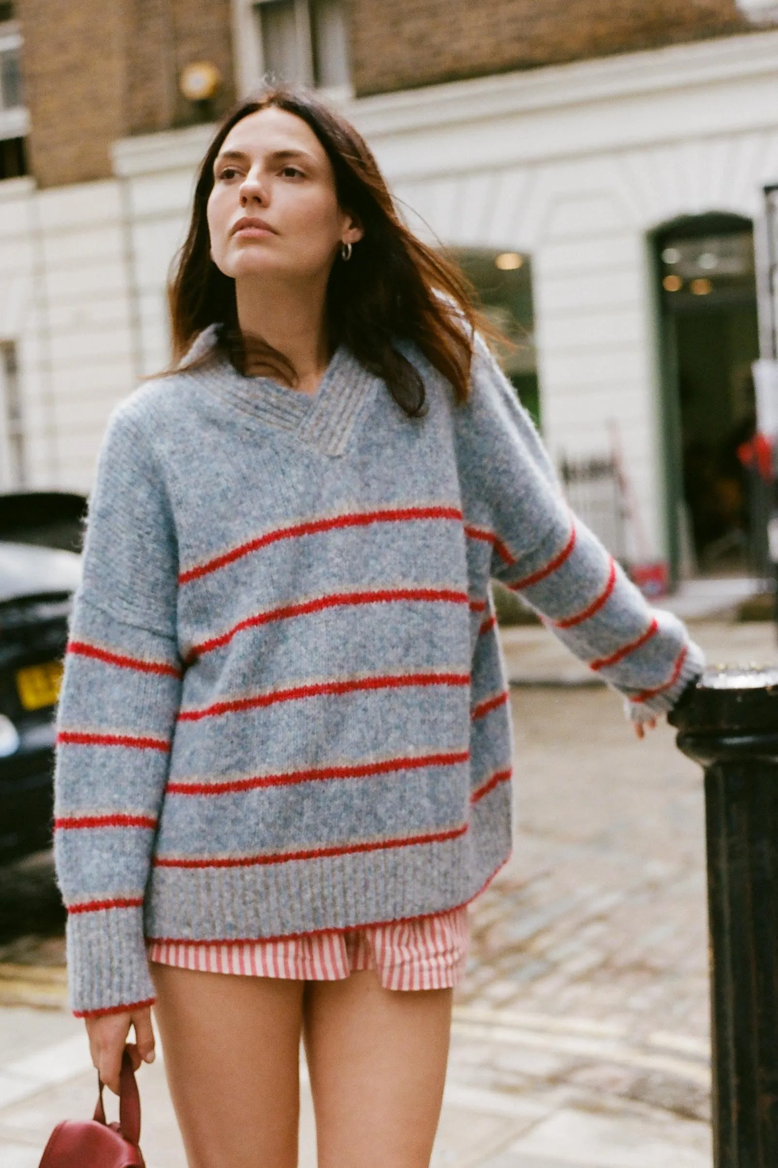 The Bertha Sweater | Frost sold by Christy Dawn