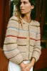 The Leandra Cardigan| Kaleidoscope Stripe sold by Christy Dawn